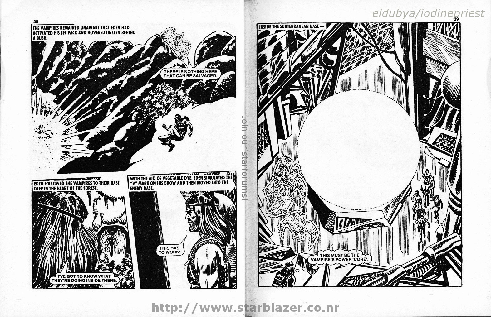 Read online Starblazer comic -  Issue #180 - 21