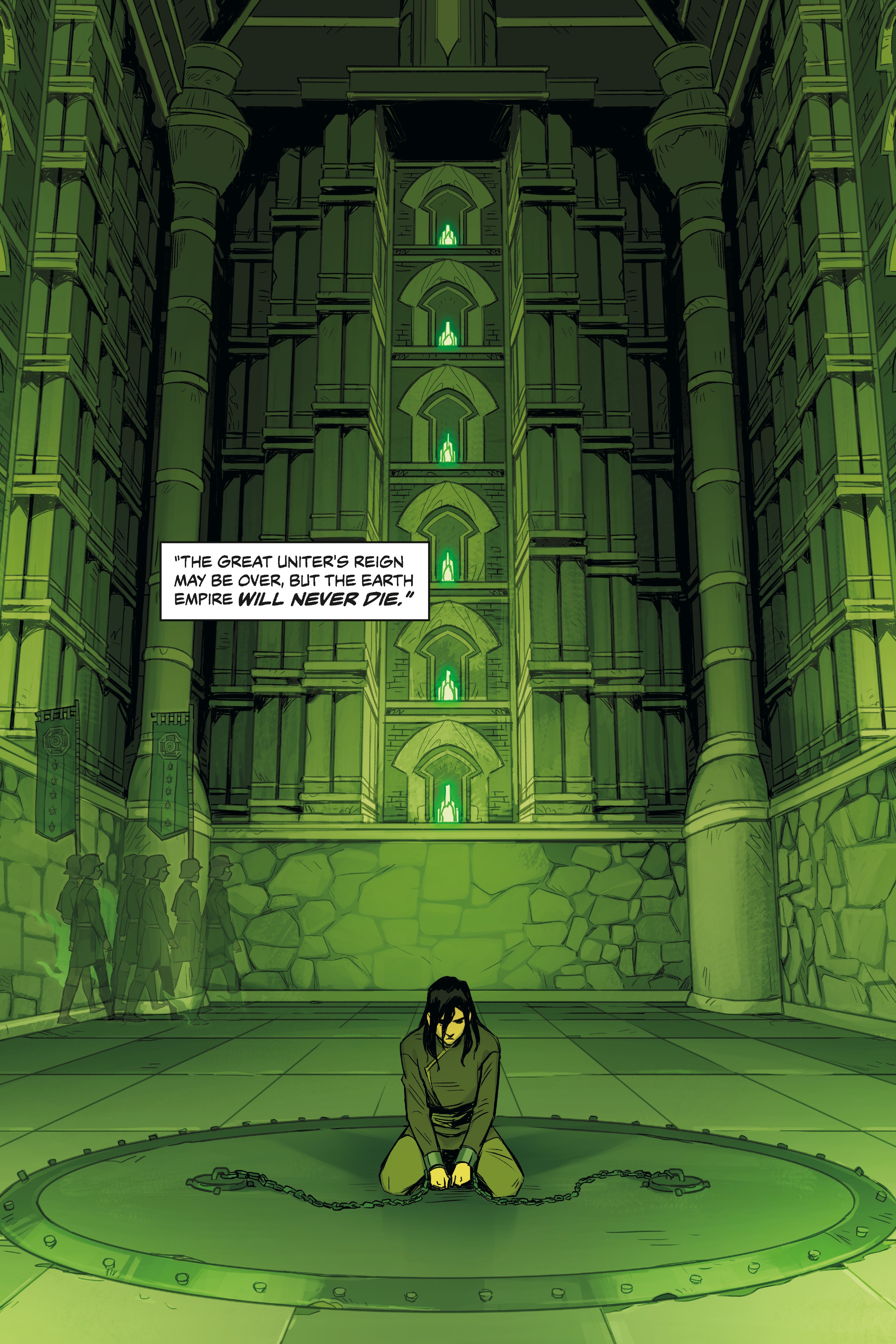 Read online Nickelodeon The Legend of Korra: Ruins of the Empire comic -  Issue # TPB 1 - 10