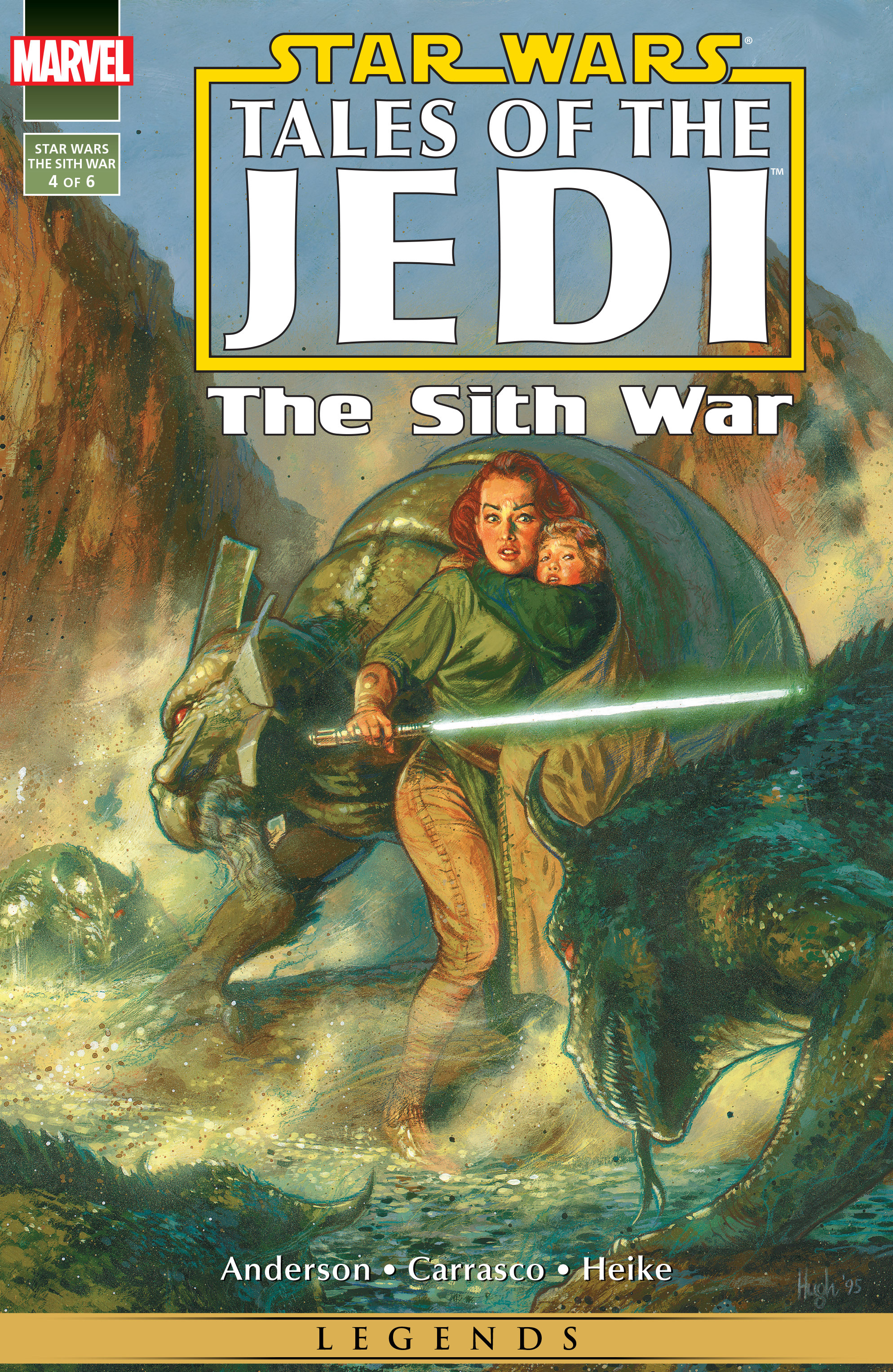 Read online Star Wars: Tales of the Jedi - The Sith War comic -  Issue #4 - 1