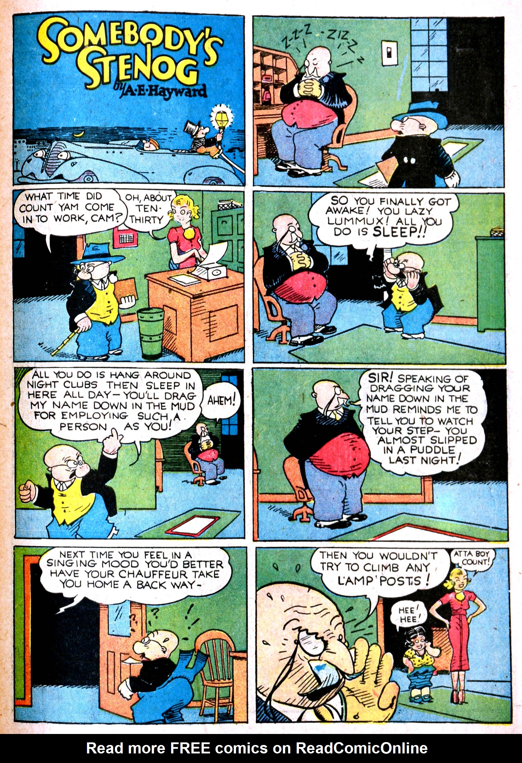 Read online Famous Funnies comic -  Issue #87 - 50