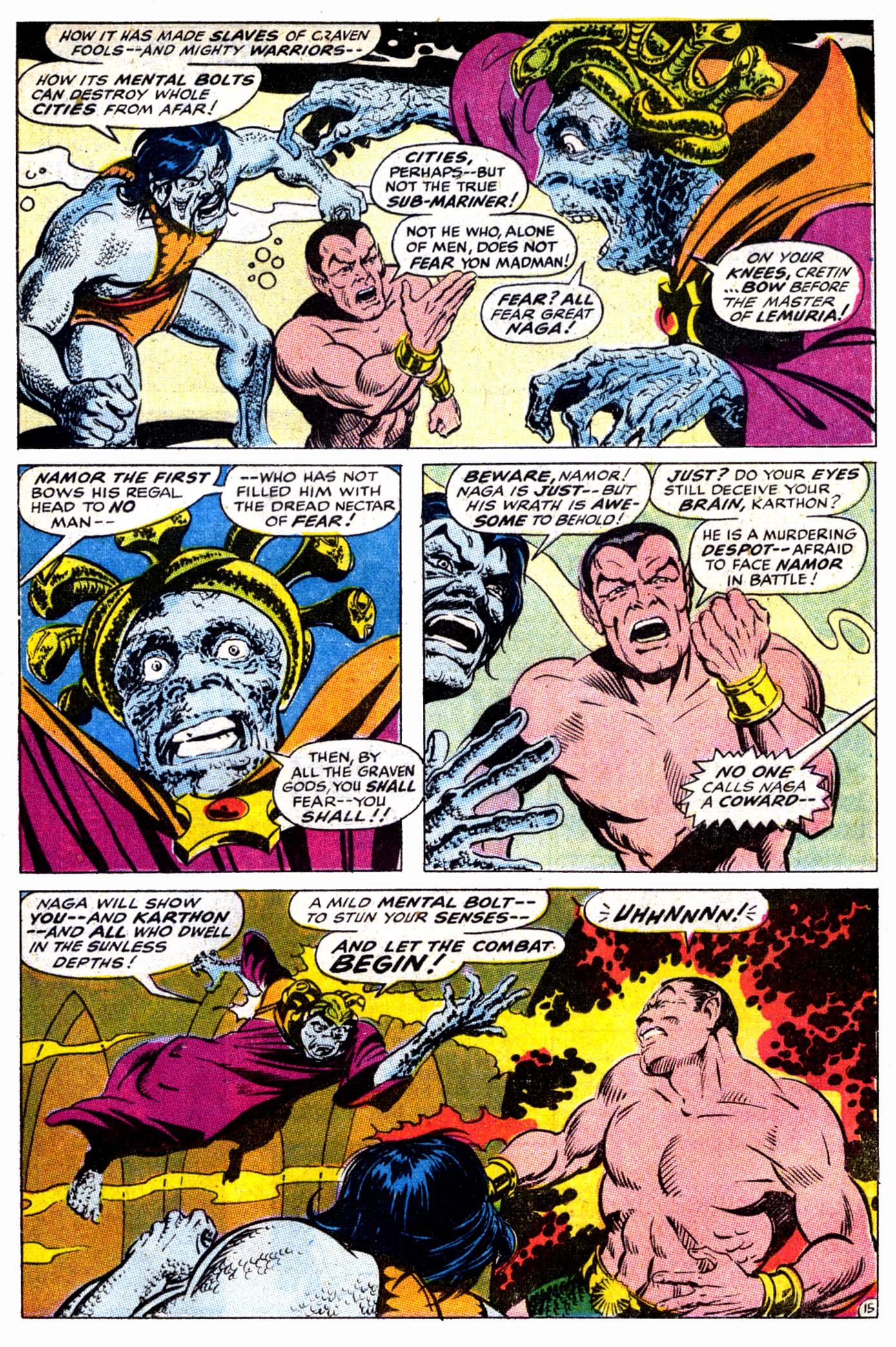 Read online The Sub-Mariner comic -  Issue #12 - 16