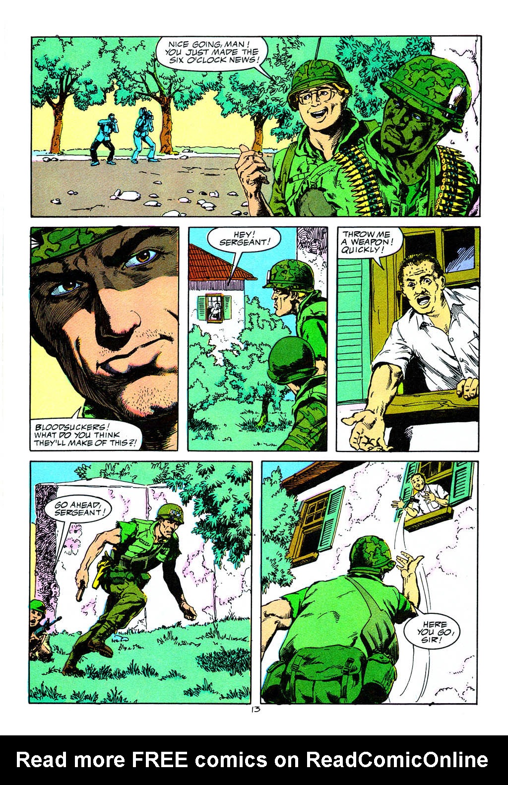 Read online The 'Nam comic -  Issue #24 - 14