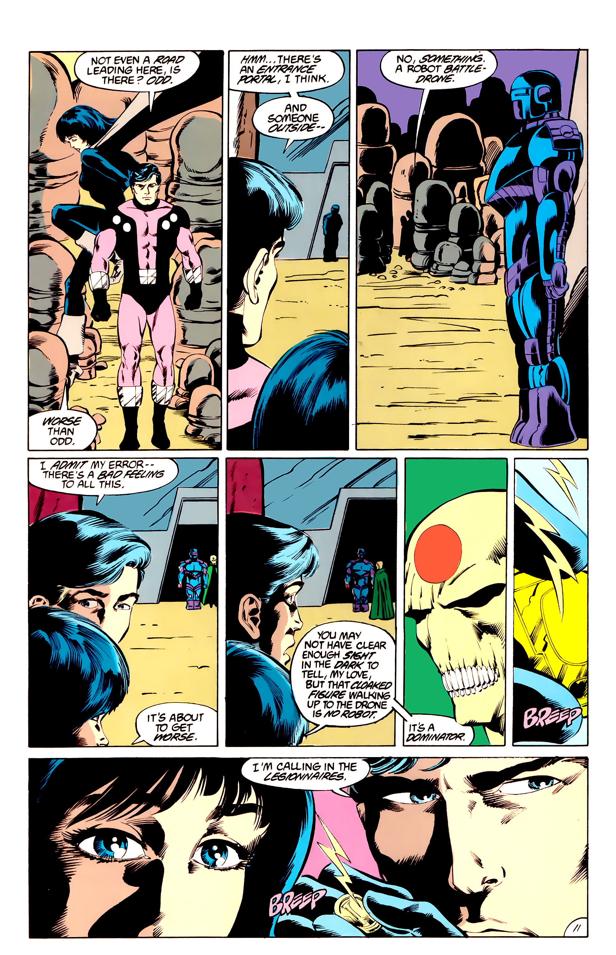 Read online Legion of Super-Heroes (1984) comic -  Issue # _Annual 3 - 12