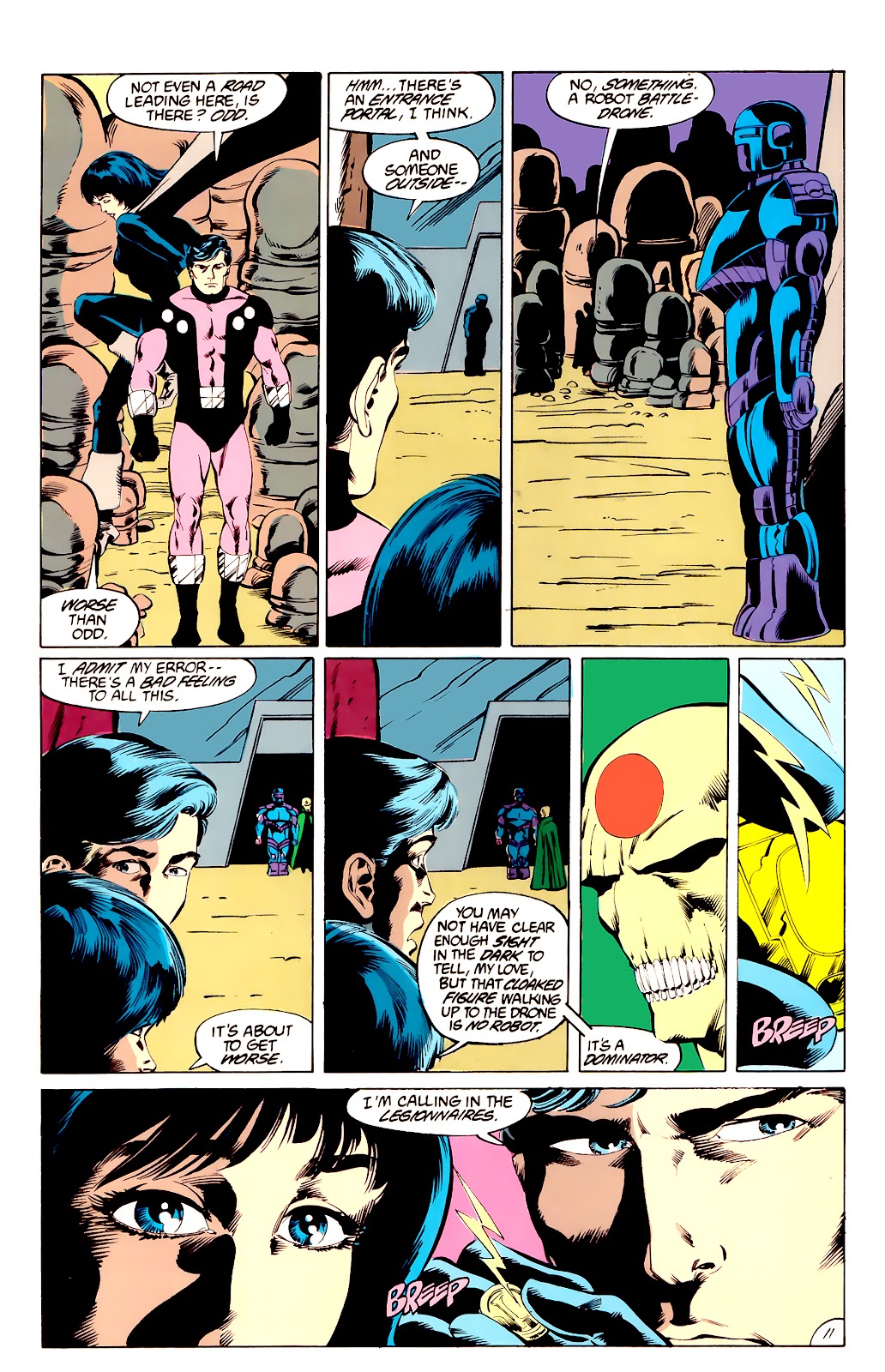 Legion of Super-Heroes (1984) issue Annual 3 - Page 12