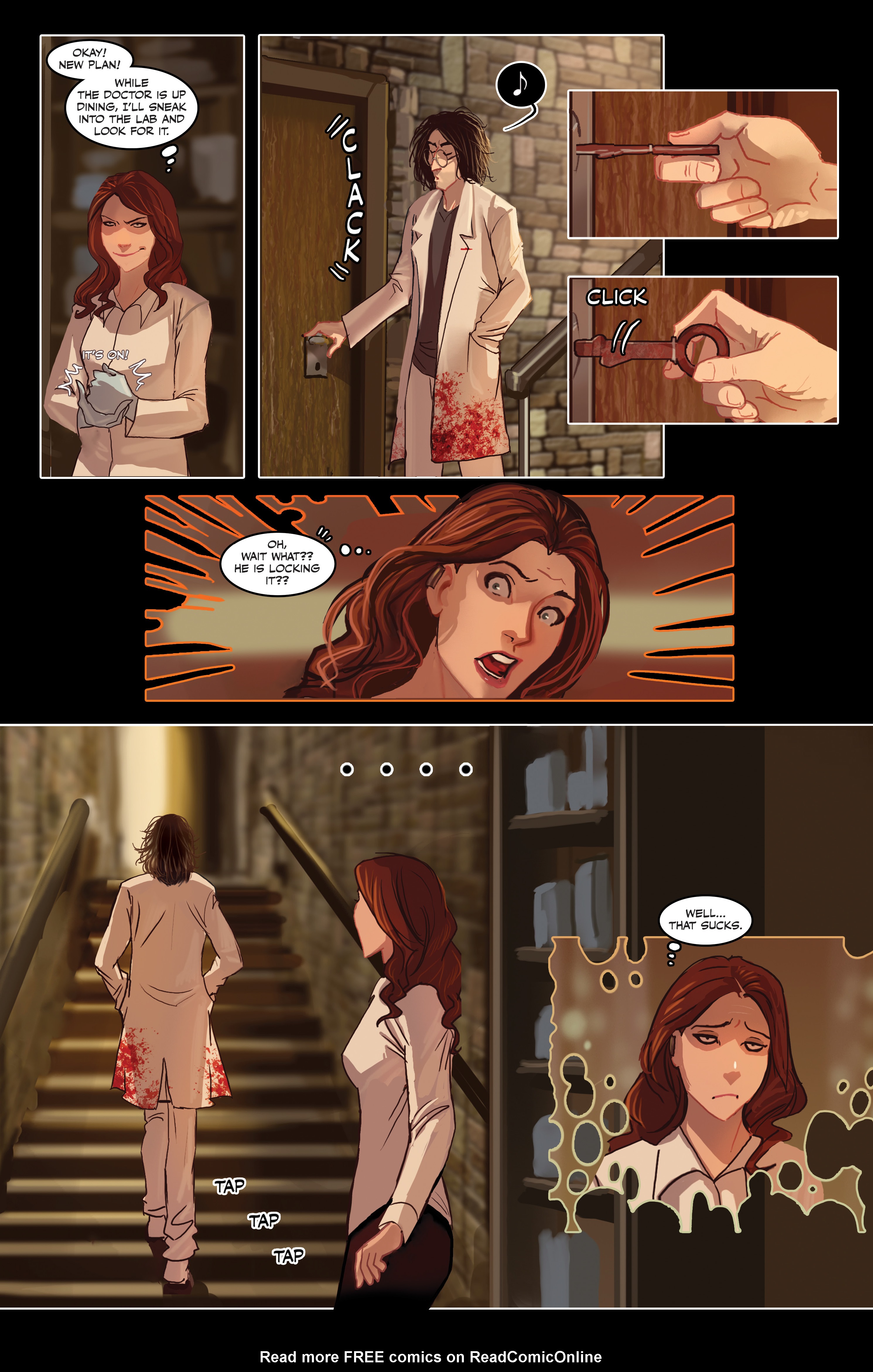Read online Blood Stain comic -  Issue # TPB 2 - 101