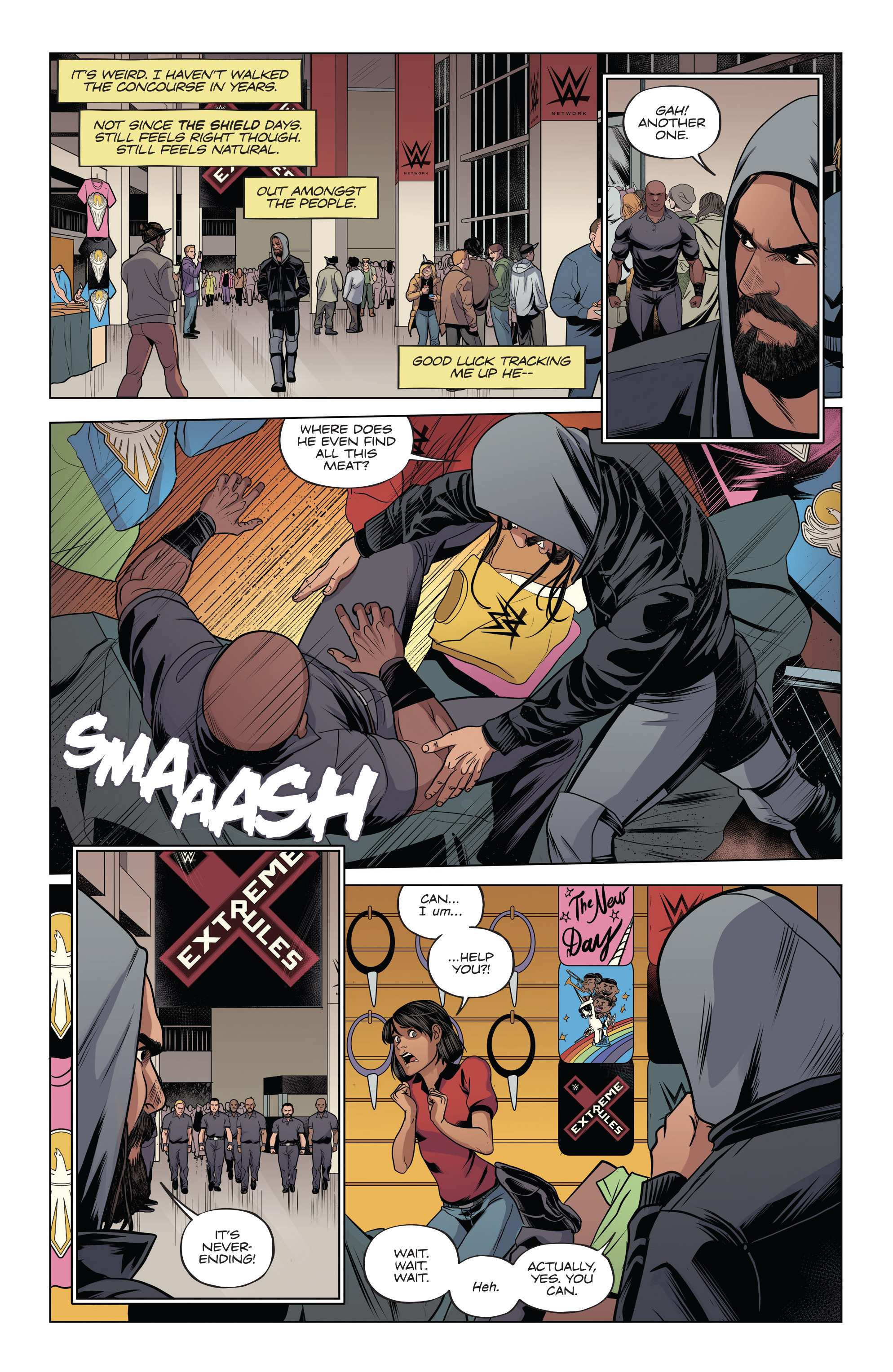 Read online WWE comic -  Issue #4 - 15