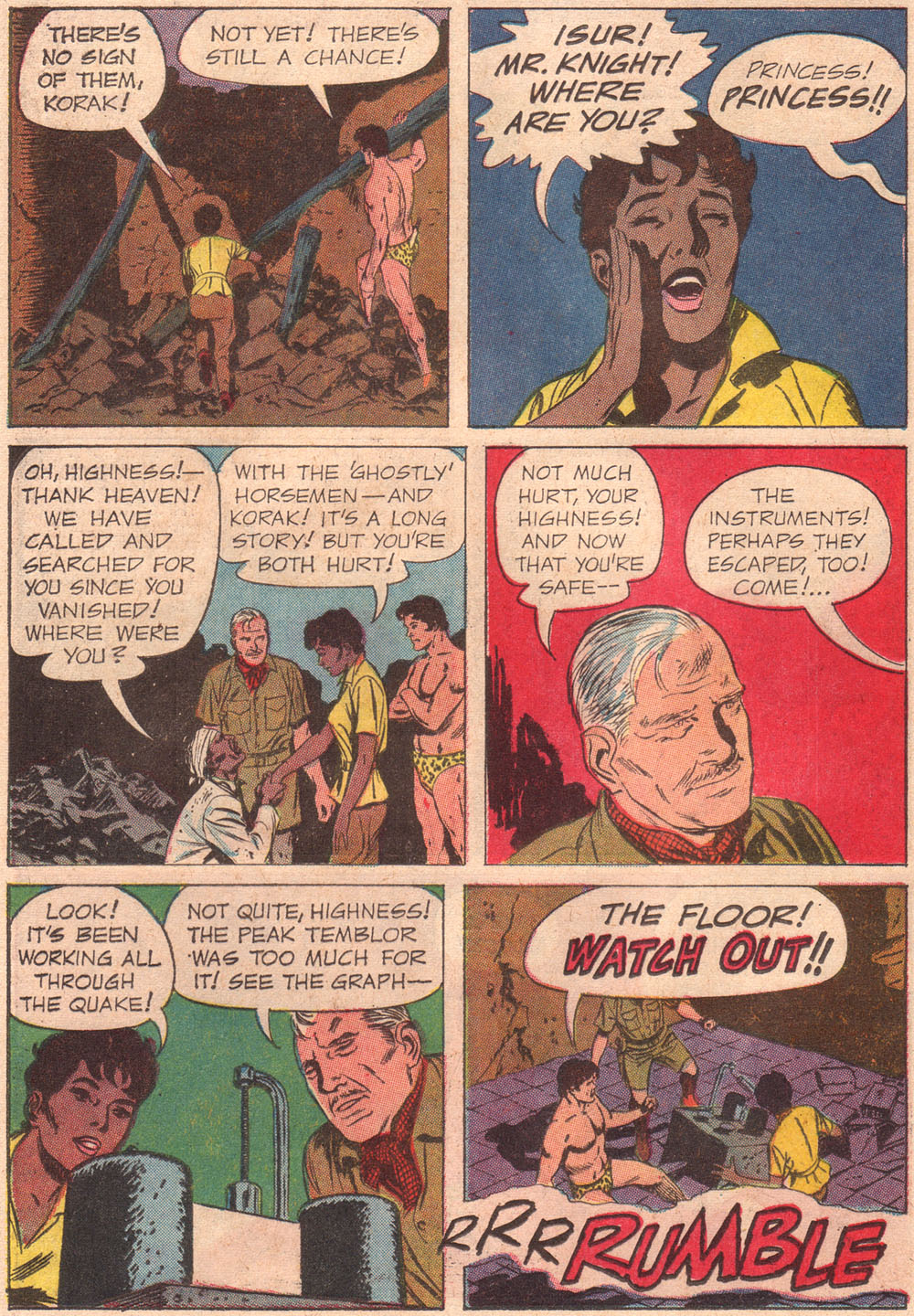 Read online Korak, Son of Tarzan (1964) comic -  Issue #13 - 16