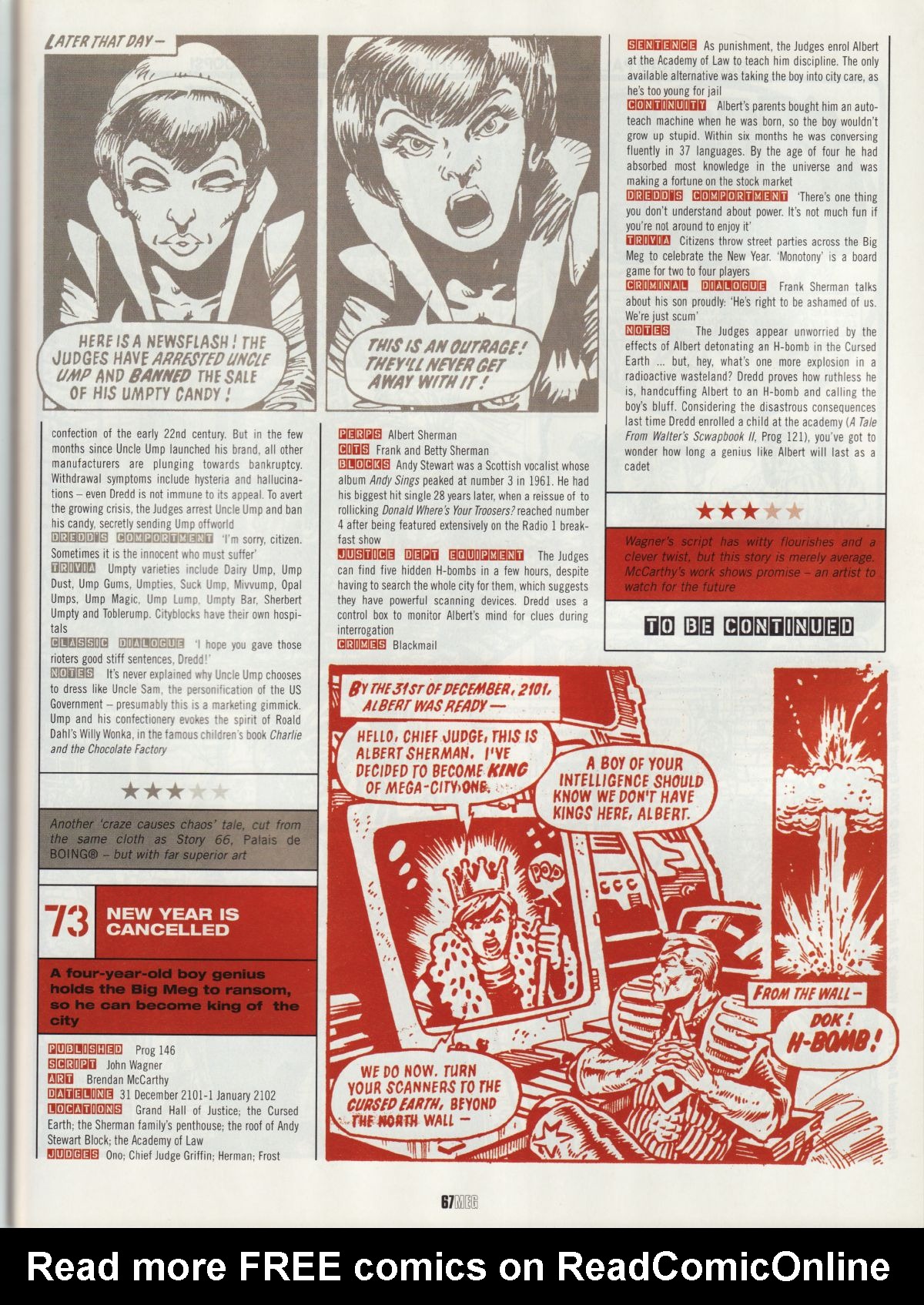 Read online Judge Dredd Megazine (Vol. 5) comic -  Issue #225 - 67