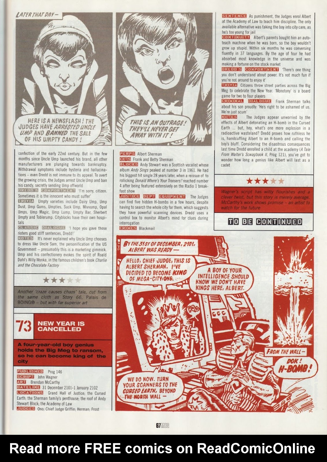 Judge Dredd Megazine (Vol. 5) issue 225 - Page 67