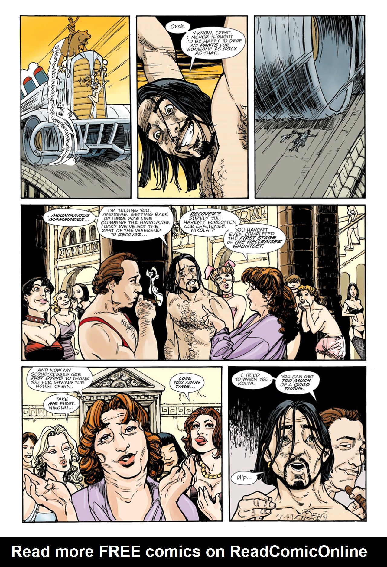 Read online Nikolai Dante comic -  Issue # TPB 2 - 137