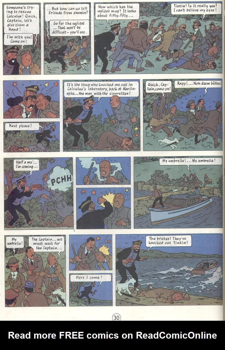 Read online The Adventures of Tintin comic -  Issue #18 - 31