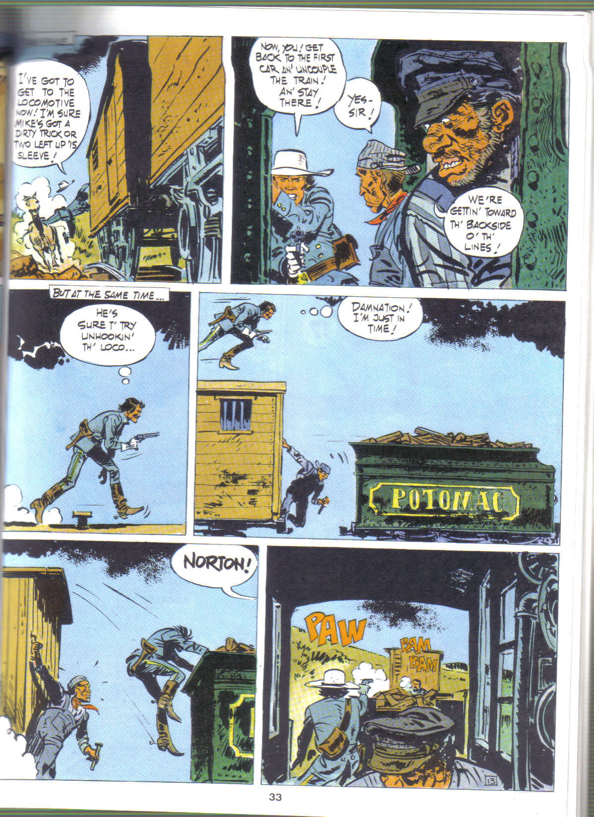 Read online Young Blueberry comic -  Issue # TPB 2 - 34