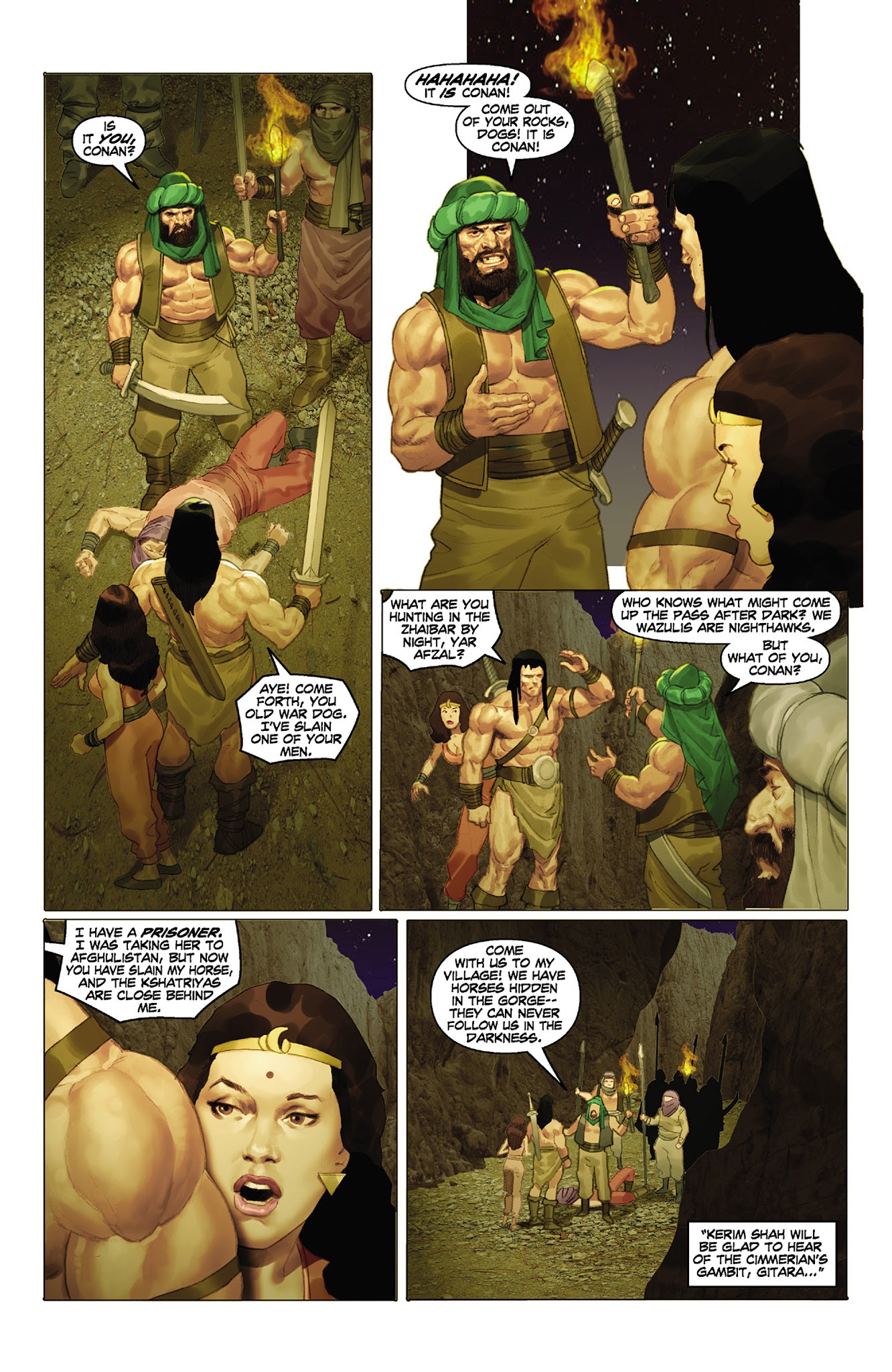 Read online Conan and the People of the Black Circle comic -  Issue #2 - 4
