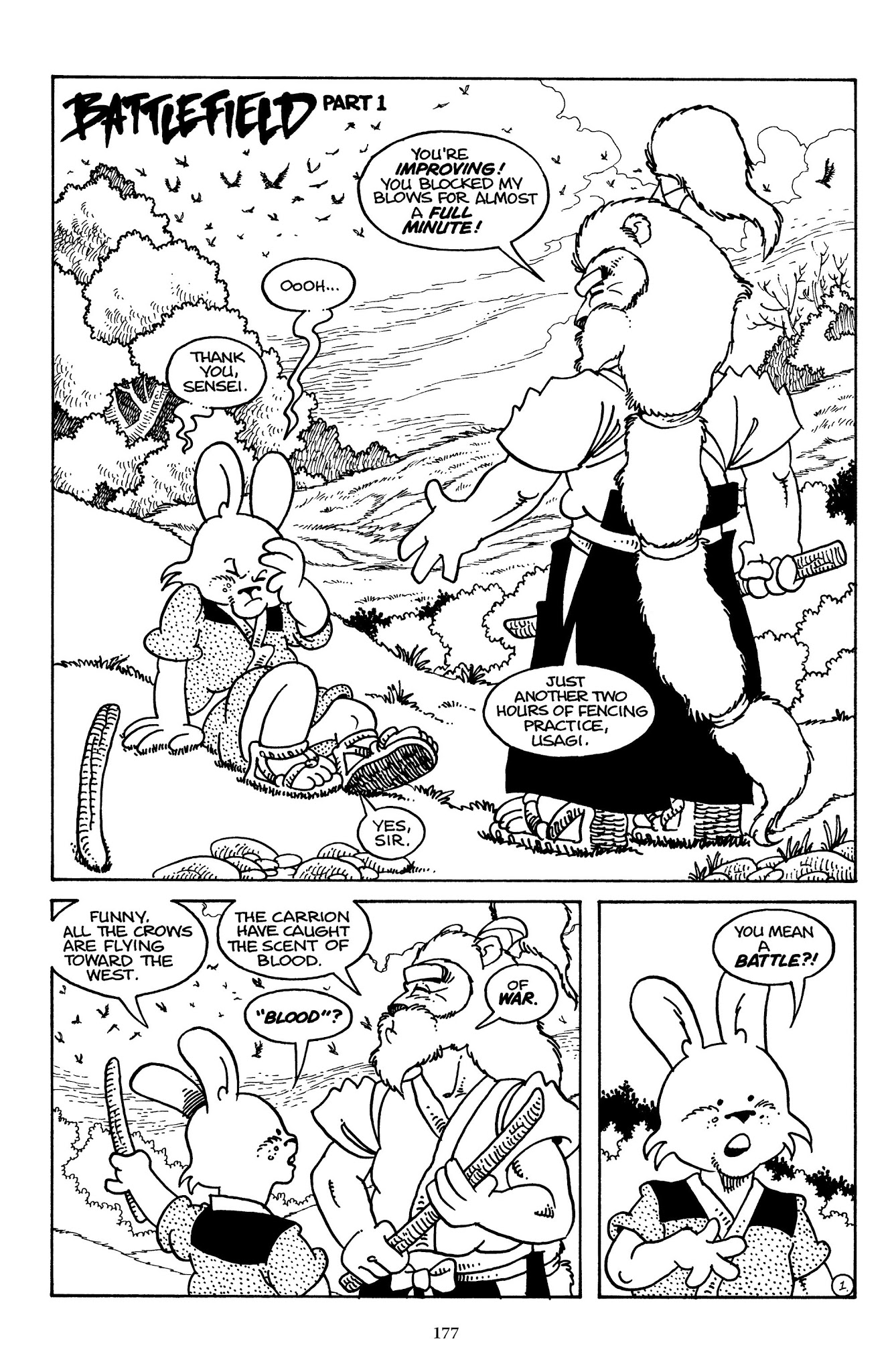 Read online The Usagi Yojimbo Saga comic -  Issue # TPB 1 - 174