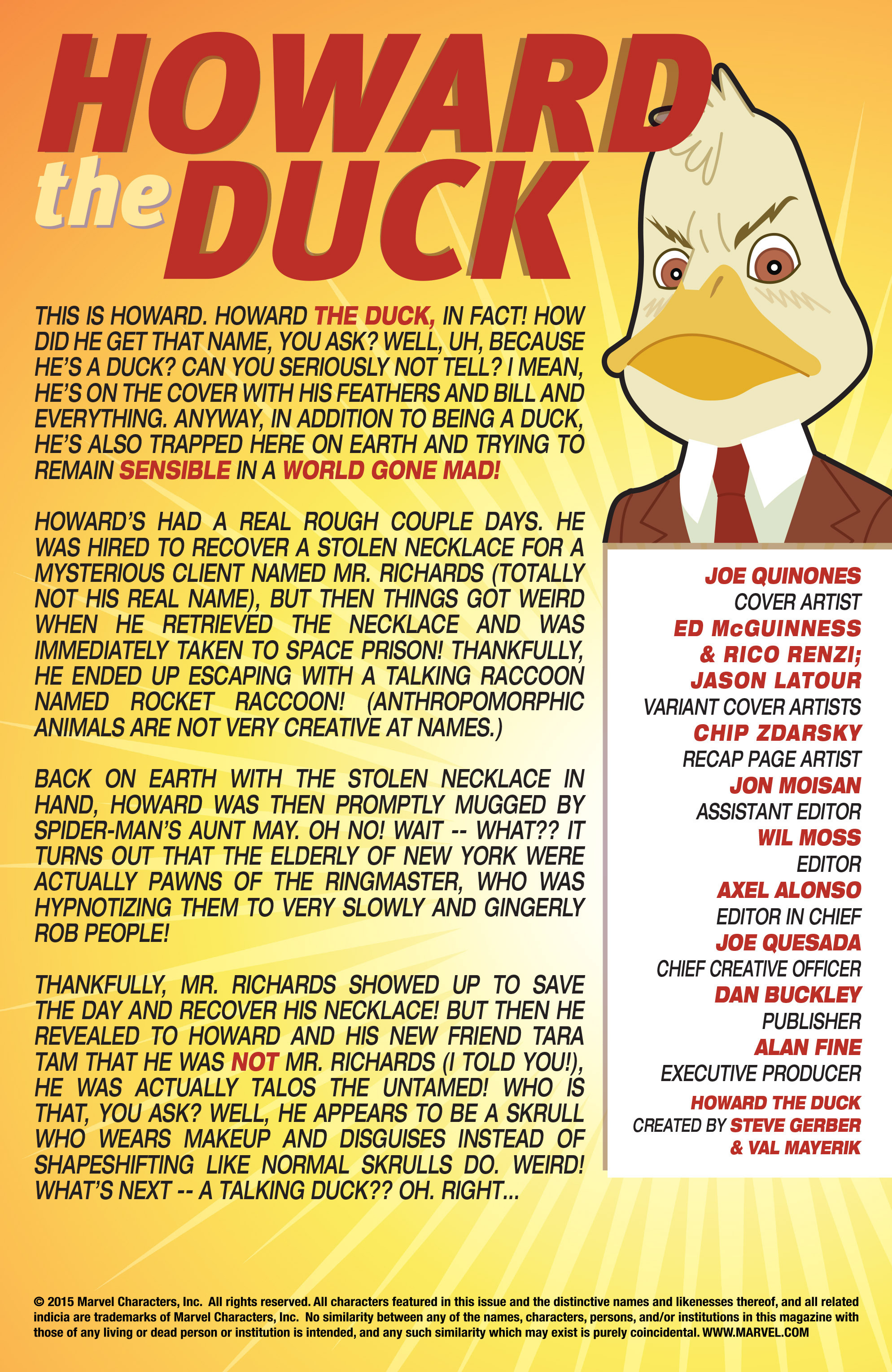 Read online Howard the Duck (2015) comic -  Issue #4 - 2