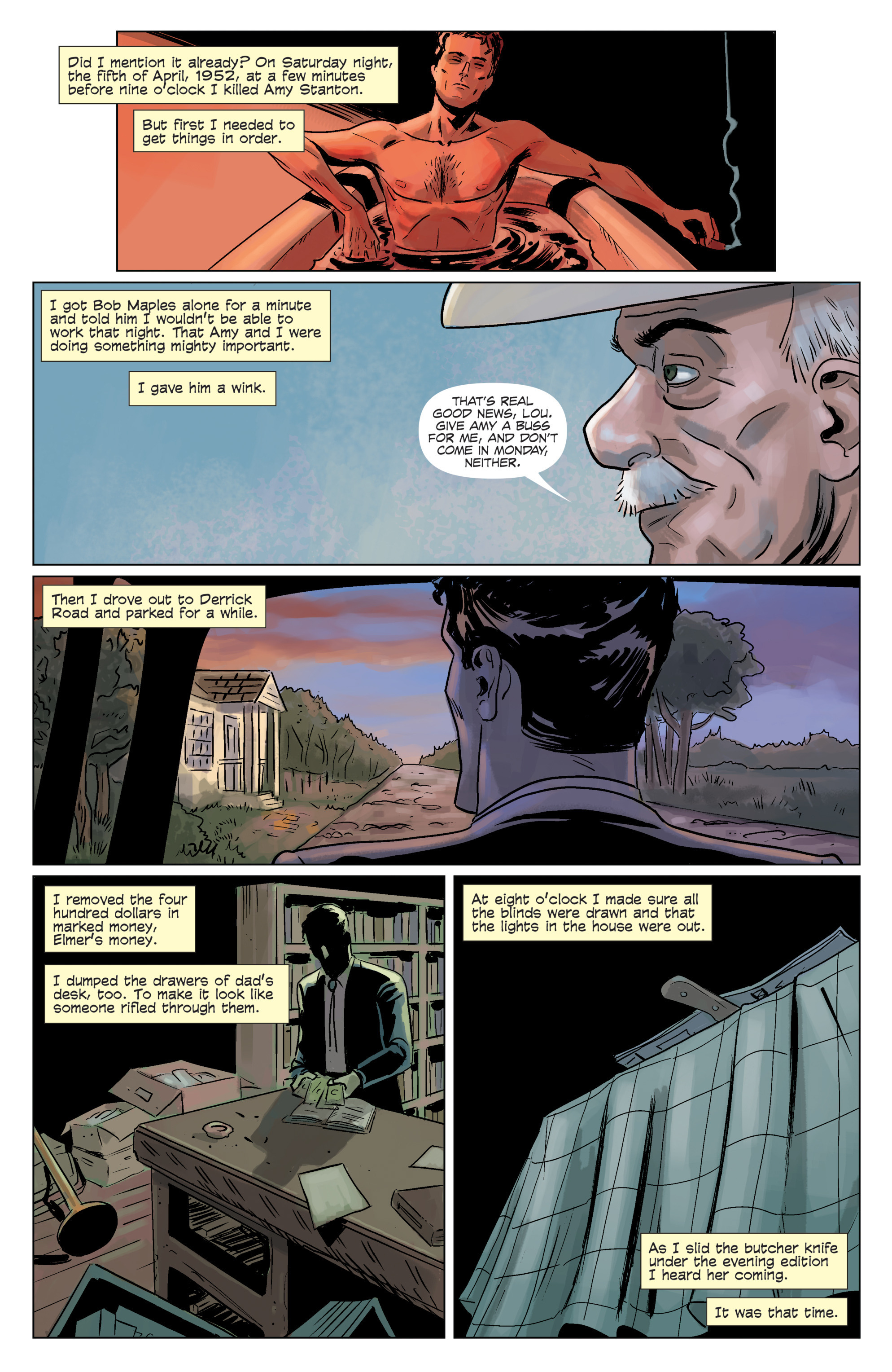 Read online Jim Thompson's The Killer Inside Me comic -  Issue #4 - 16