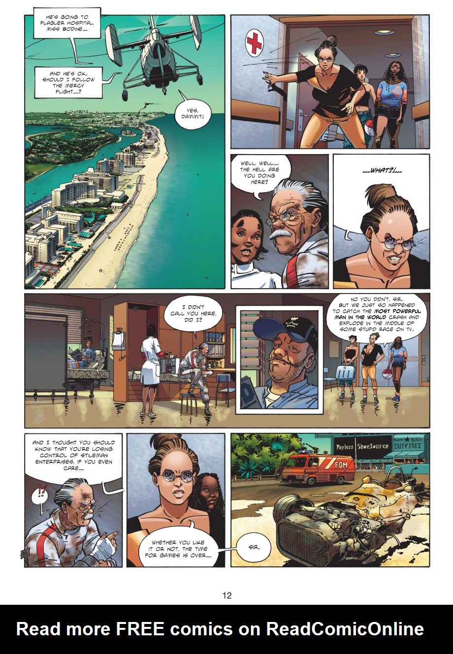 Read online Dallas Barr comic -  Issue #6 - 13