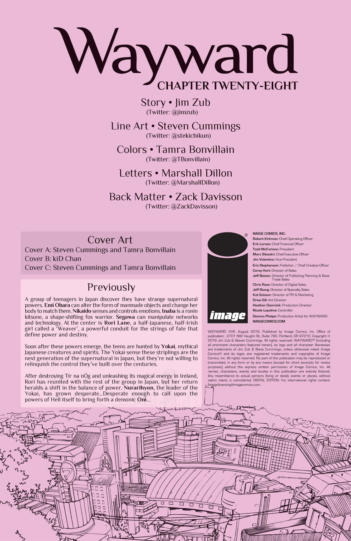 Read online Wayward comic -  Issue #28 - 2