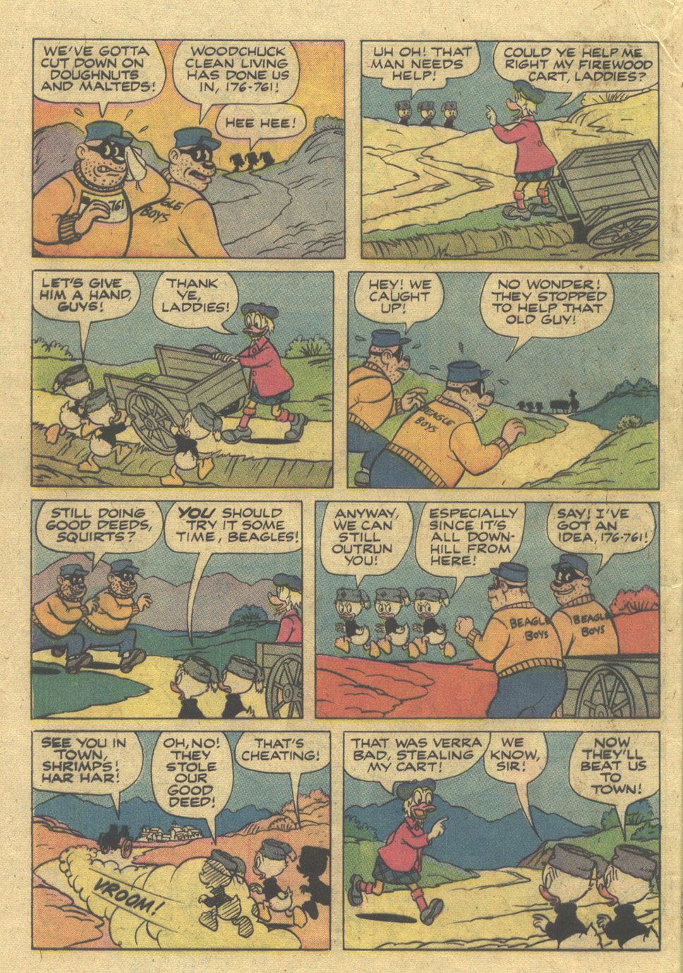 Read online Huey, Dewey, and Louie Junior Woodchucks comic -  Issue #29 - 32