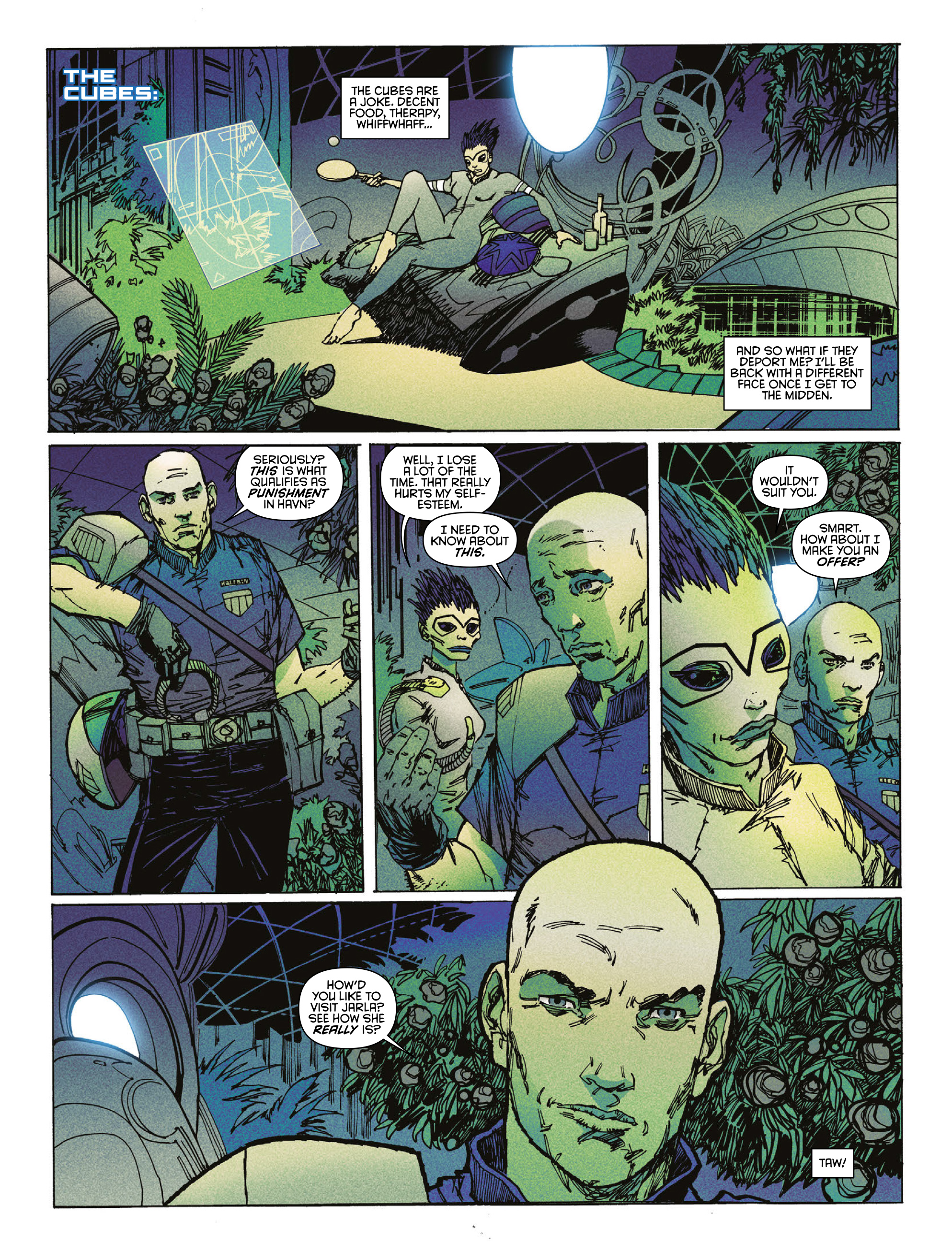 Read online Judge Dredd Megazine (Vol. 5) comic -  Issue #384 - 31