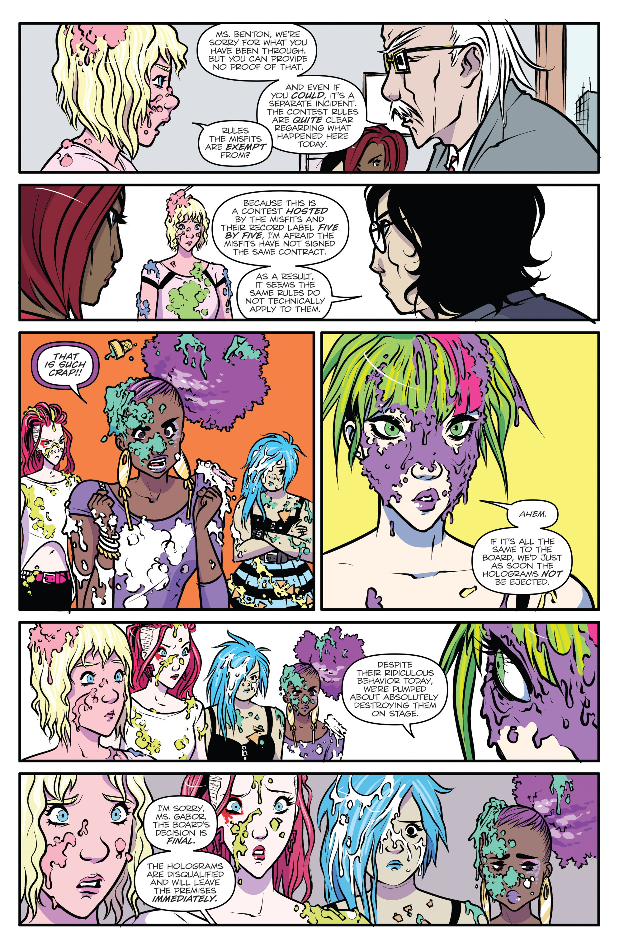 Read online Jem and The Holograms comic -  Issue #6 - 7