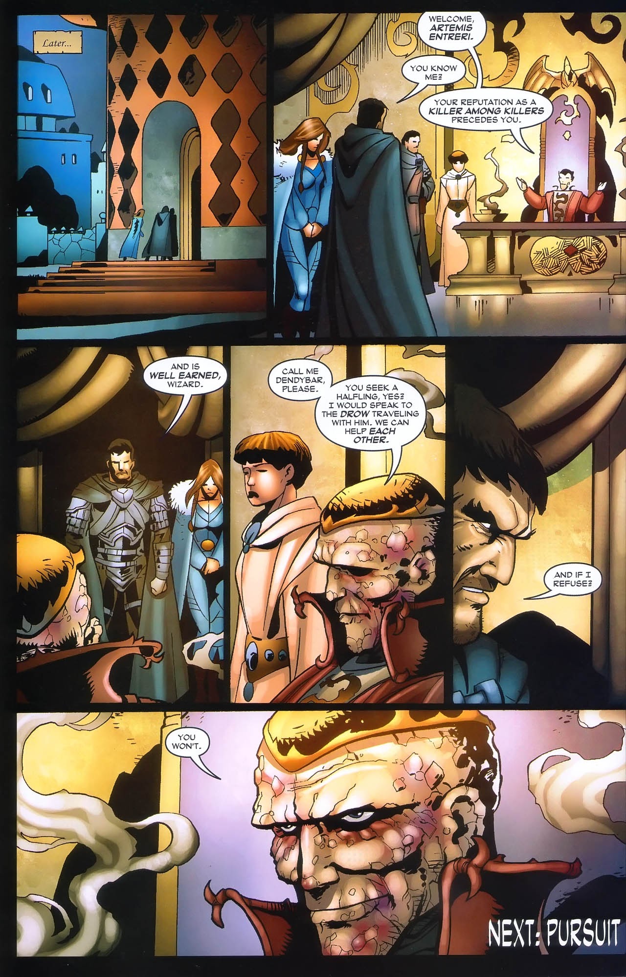 Read online Forgotten Realms: Streams of Silver comic -  Issue #1 - 42