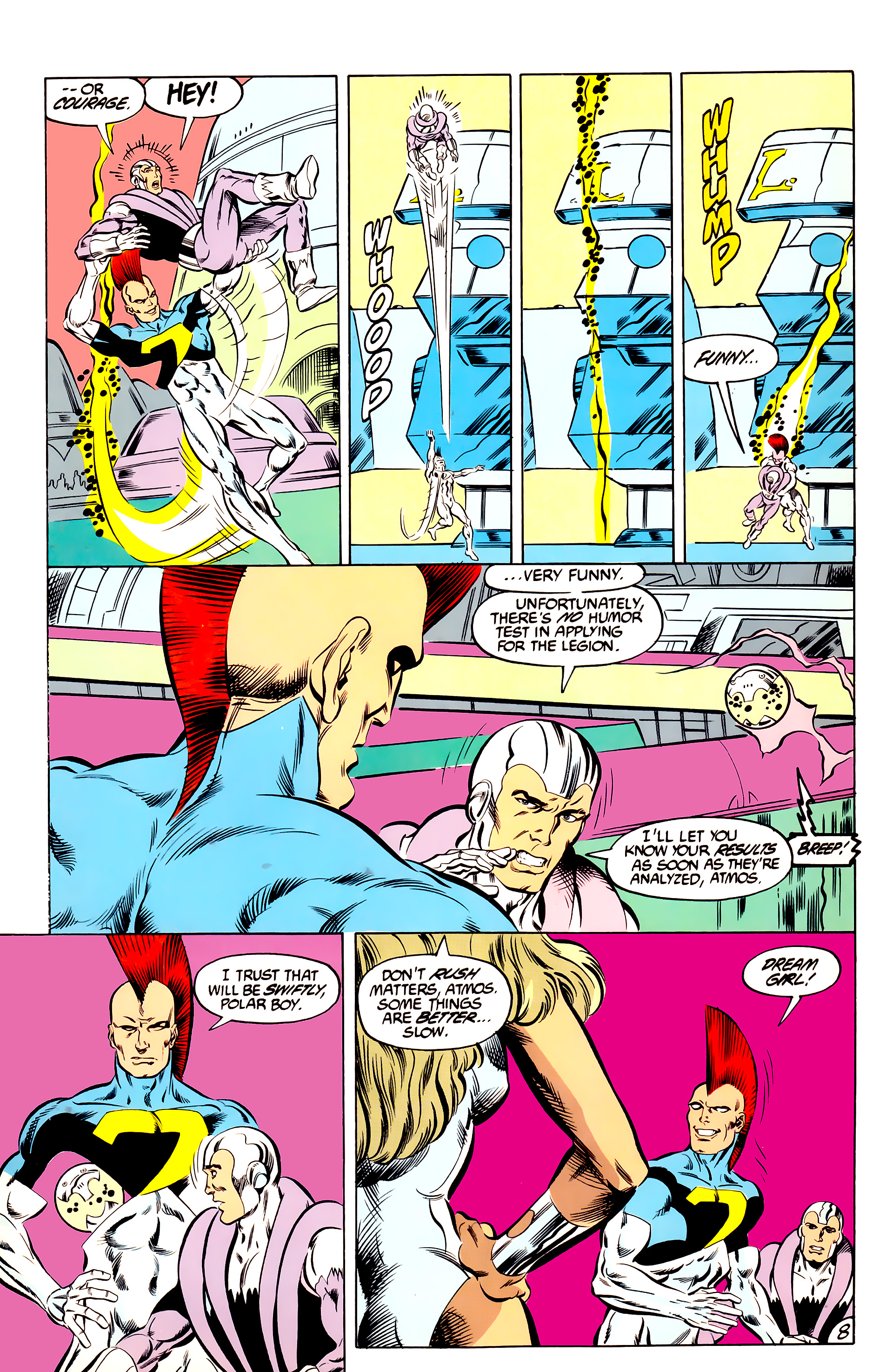 Legion of Super-Heroes (1984) 44 Page 8