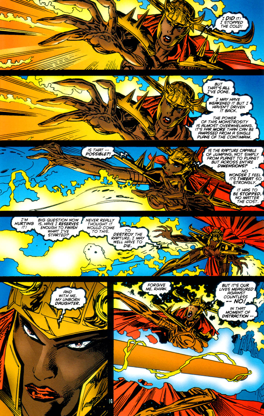 Read online Sovereign Seven comic -  Issue #35 - 14