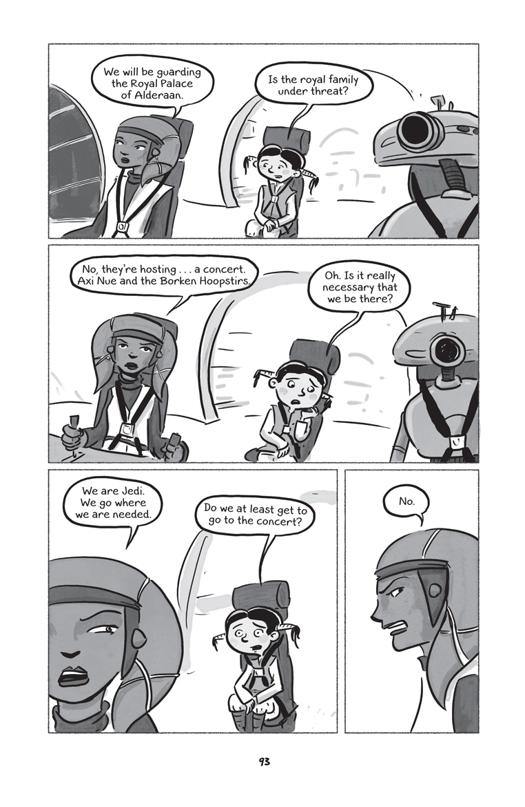 Read online Jedi Academy comic -  Issue # TPB 8 (Part 1) - 94