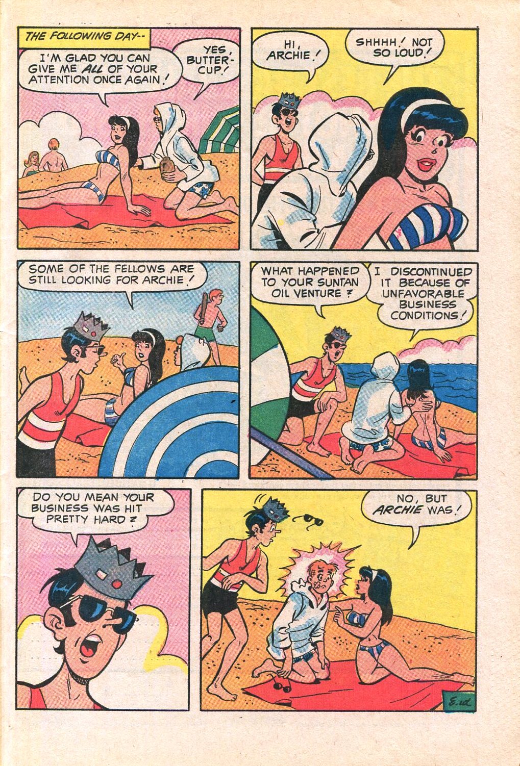 Read online Archie's TV Laugh-Out comic -  Issue #9 - 49