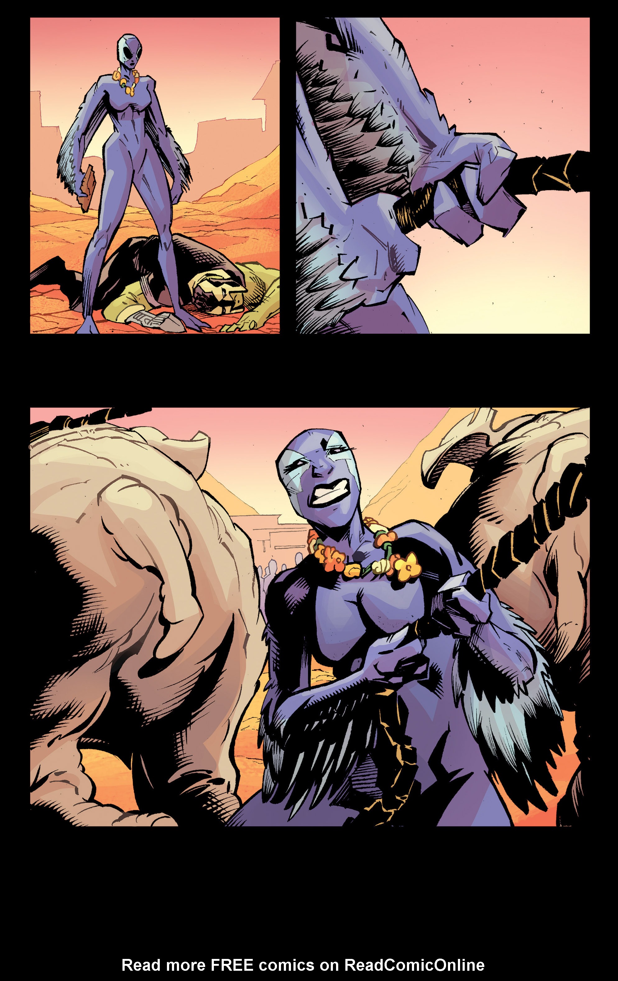 Read online Bigfoot: Sword of the Earthman (2015) comic -  Issue #6 - 15