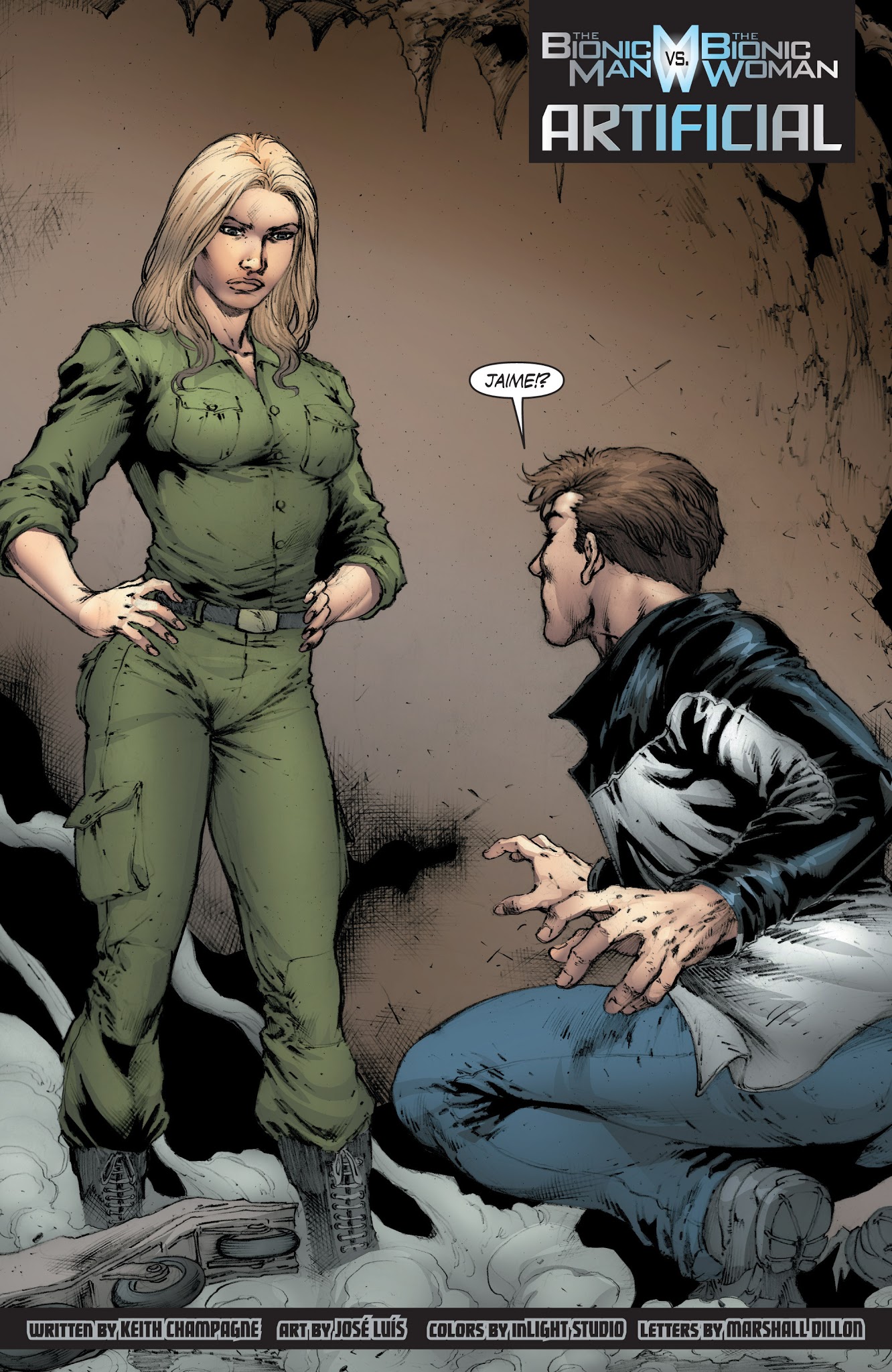 Read online The Bionic Man vs. The Bionic Woman comic -  Issue # TPB - 50
