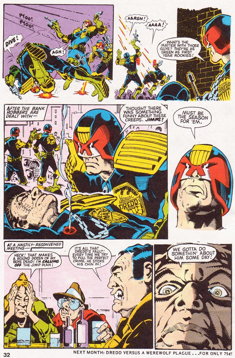 Read online Judge Dredd (1983) comic -  Issue #35 - 32