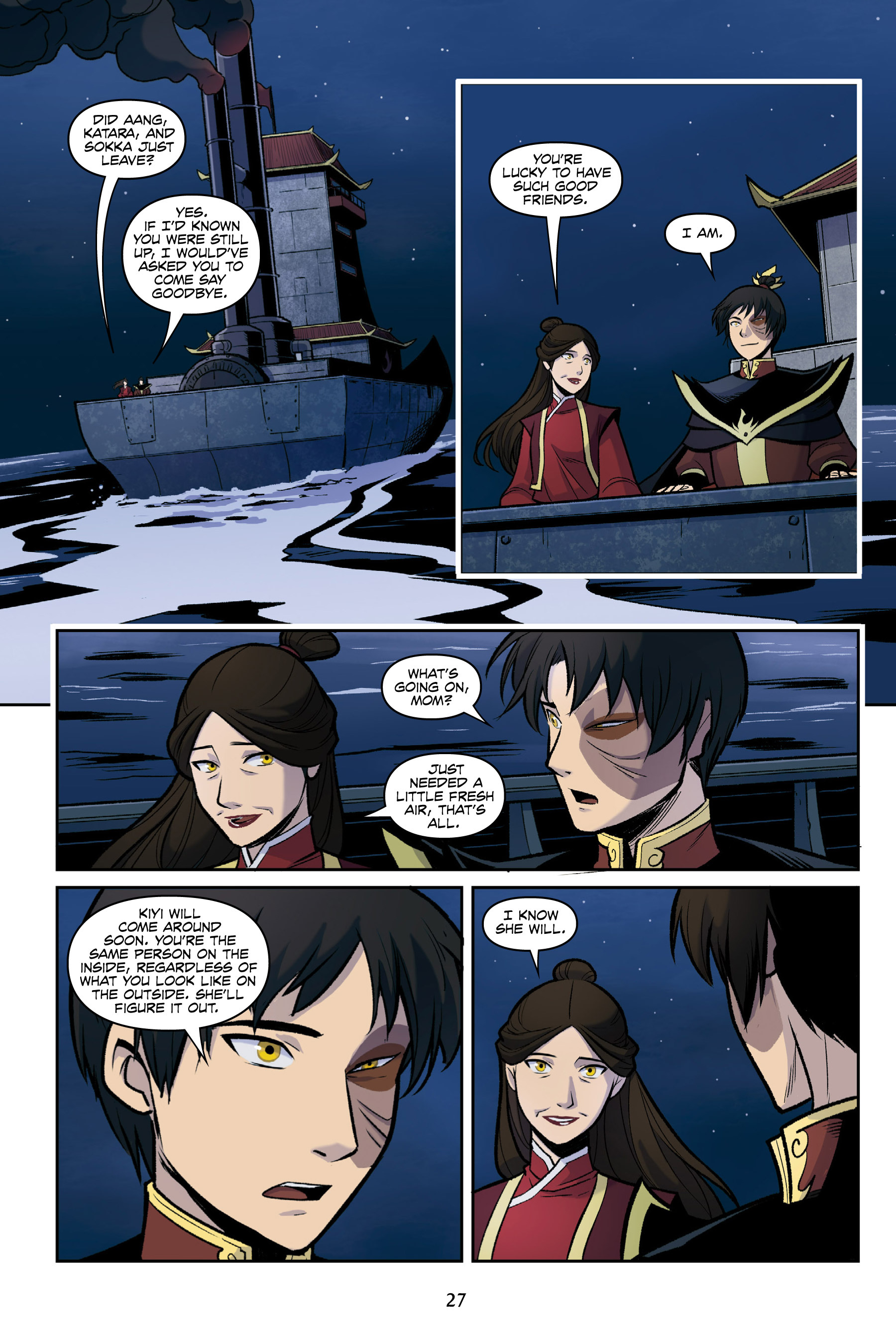 Read online Nickelodeon Avatar: The Last Airbender - Smoke and Shadow comic -  Issue # Part 1 - 27