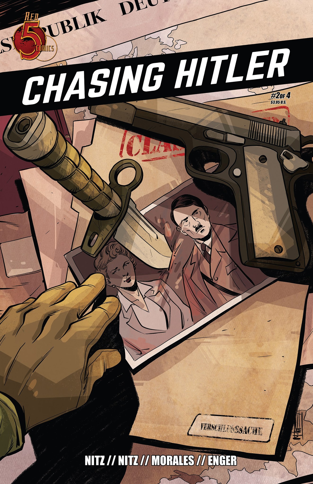 Read online Chasing Hitler comic -  Issue #2 - 1