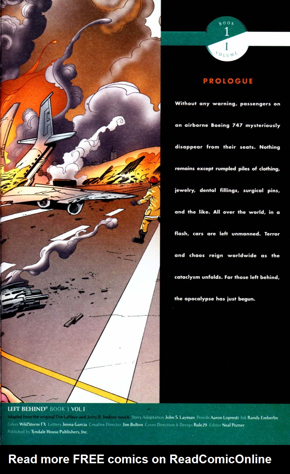 Read online Left Behind comic -  Issue #1 - 5