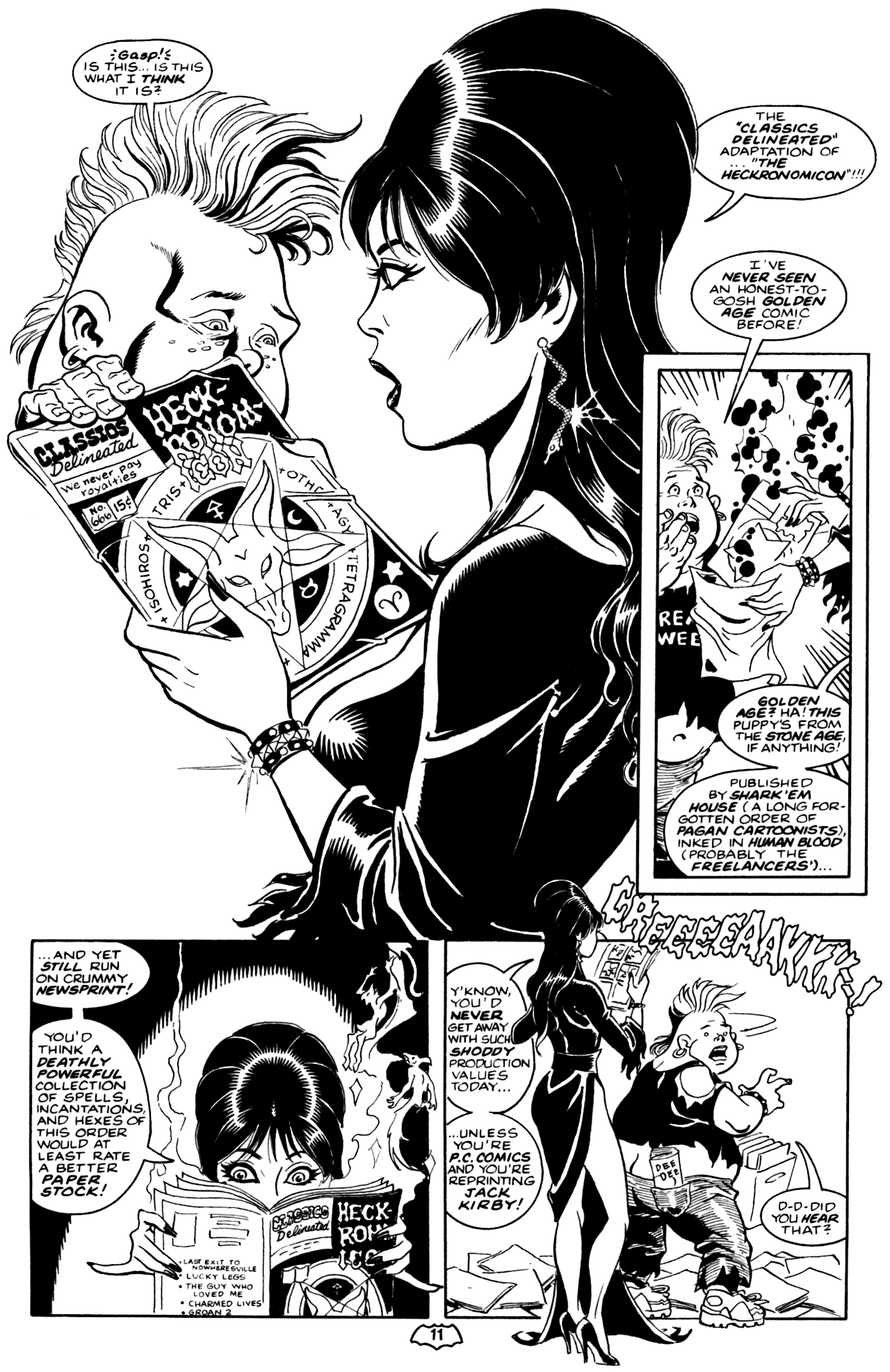 Read online Elvira, Mistress of the Dark comic -  Issue #84 - 13