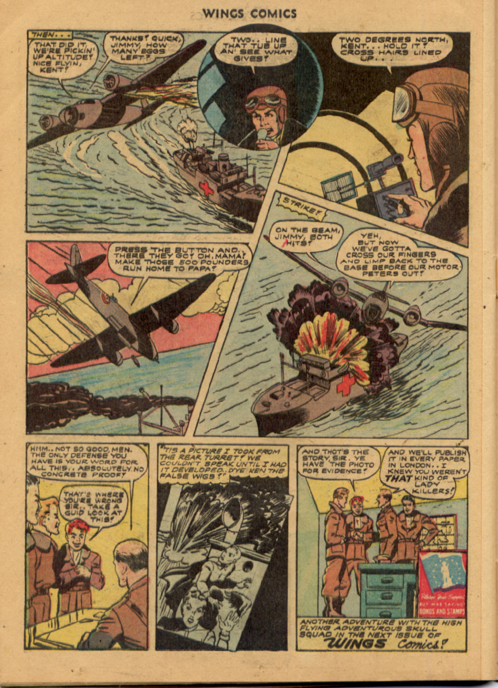 Read online Wings Comics comic -  Issue #38 - 42