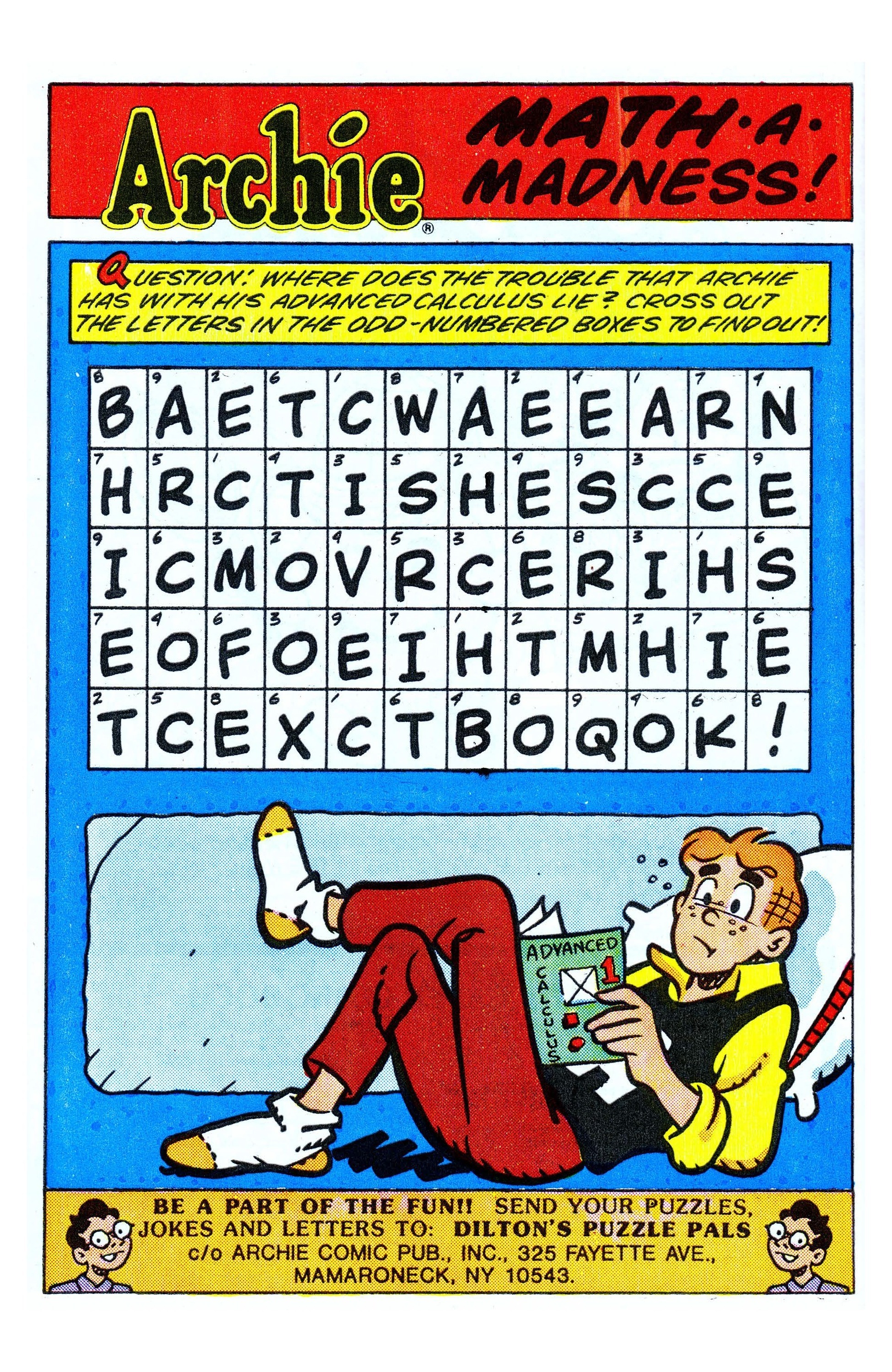 Read online Archie (1960) comic -  Issue #349 - 8