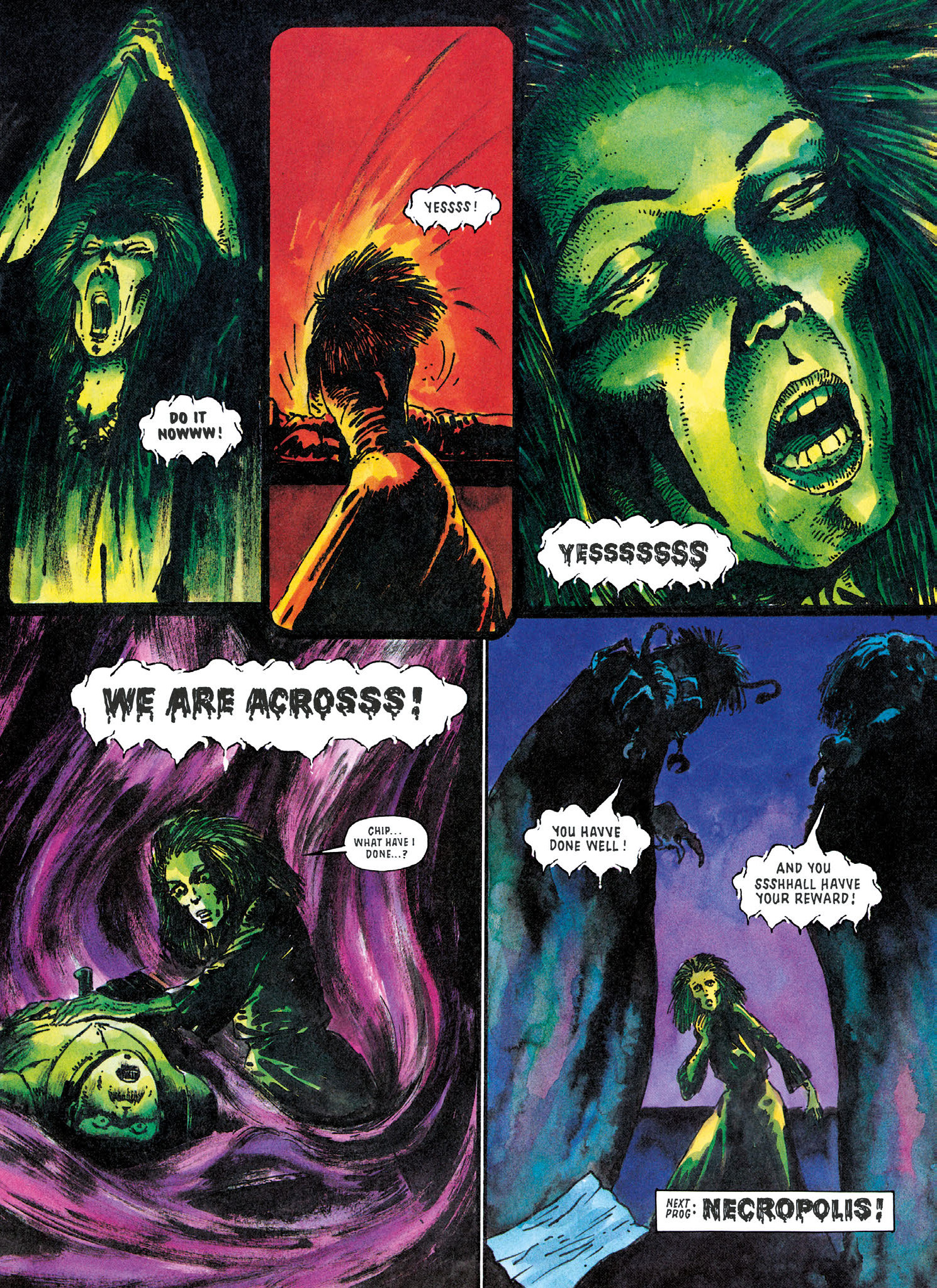 Read online Essential Judge Dredd: Necropolis comic -  Issue # TPB (Part 1) - 40