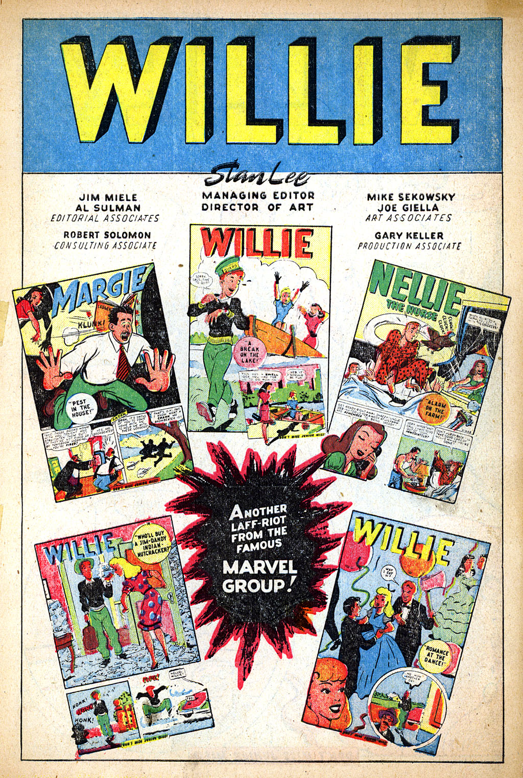 Read online Willie Comics (1946) comic -  Issue #7 - 3
