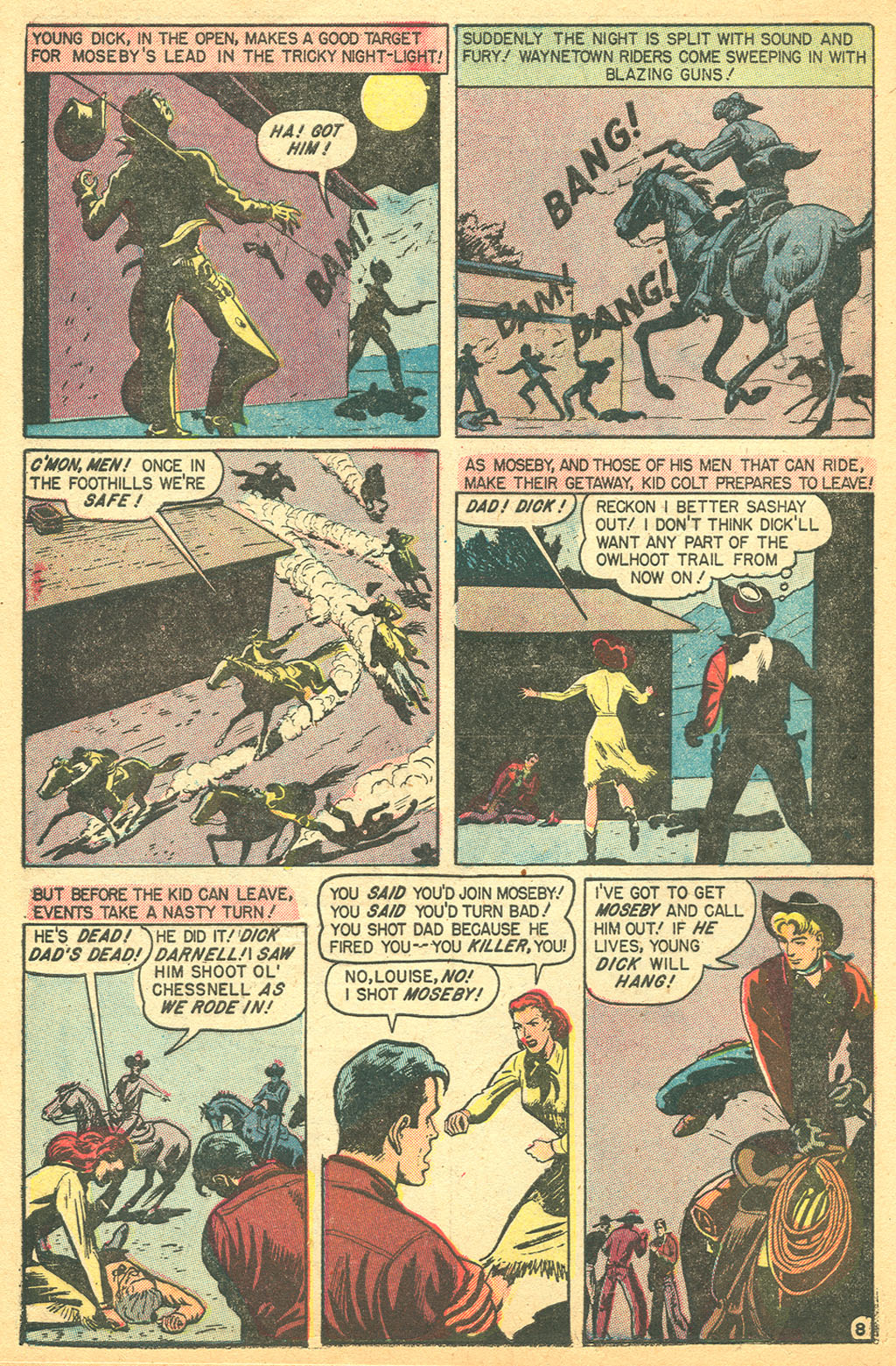 Read online Kid Colt Outlaw comic -  Issue #2 - 10