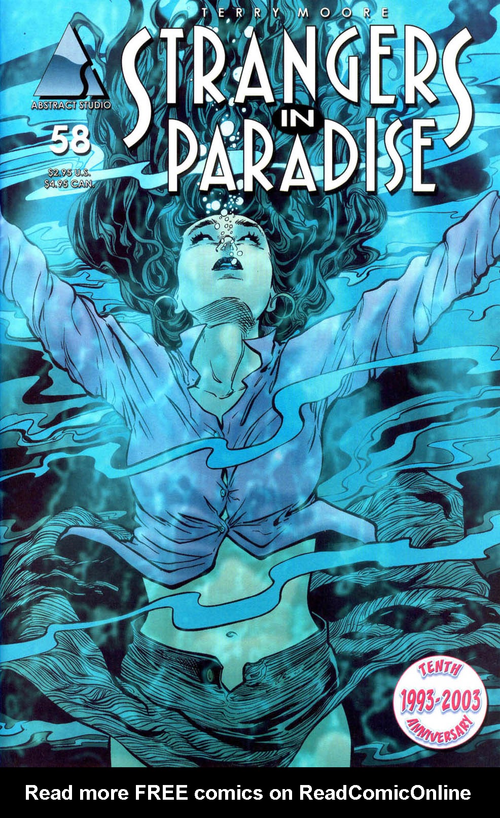 Read online Strangers in Paradise comic -  Issue #58 - 1