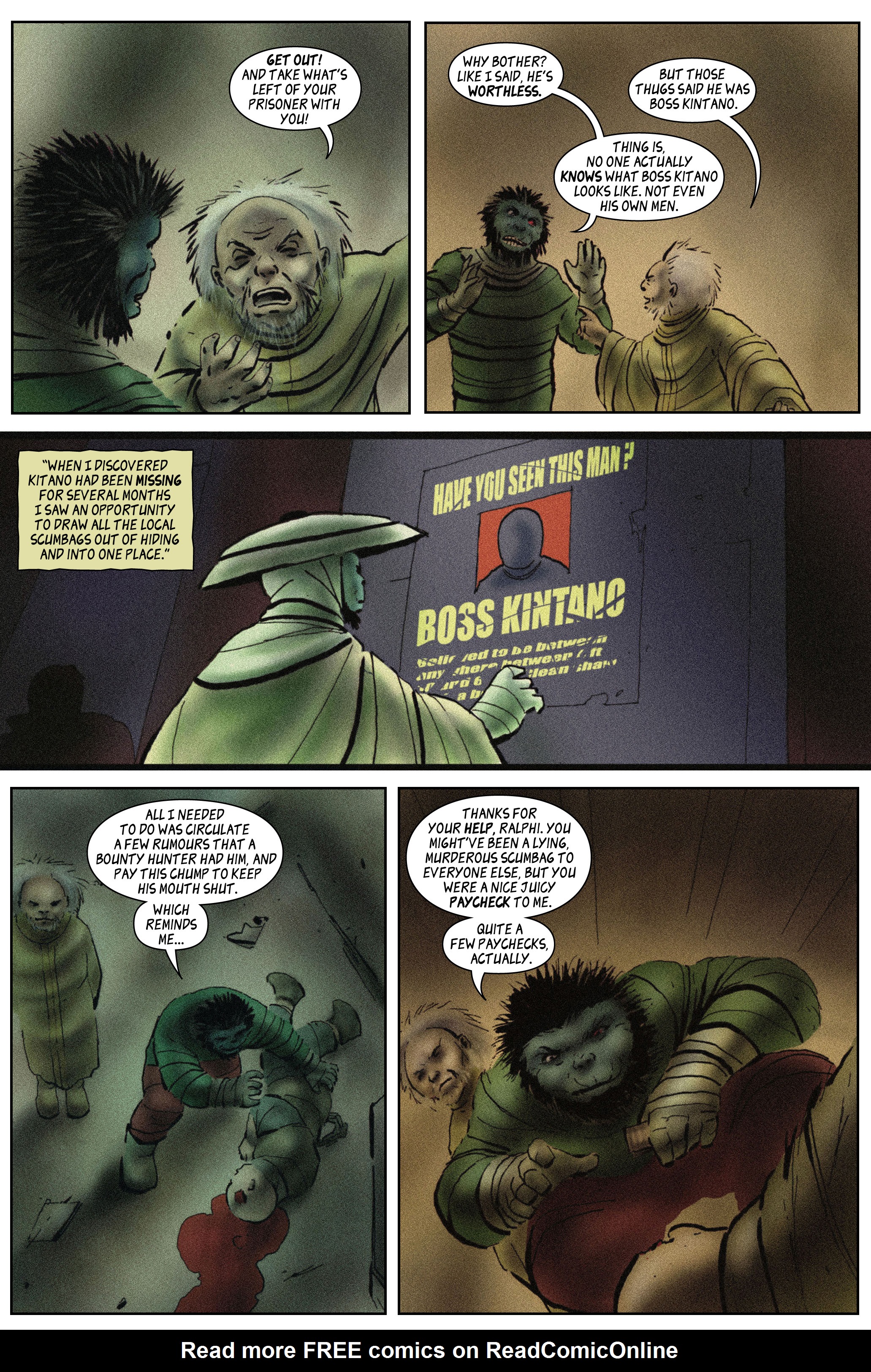 Read online 100% Biodegradable comic -  Issue #22 - 24