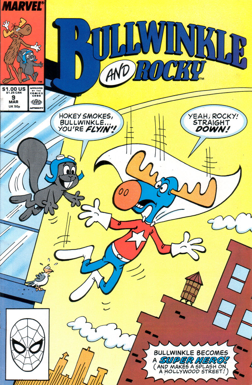 Read online Bullwinkle and Rocky comic -  Issue #9 - 1