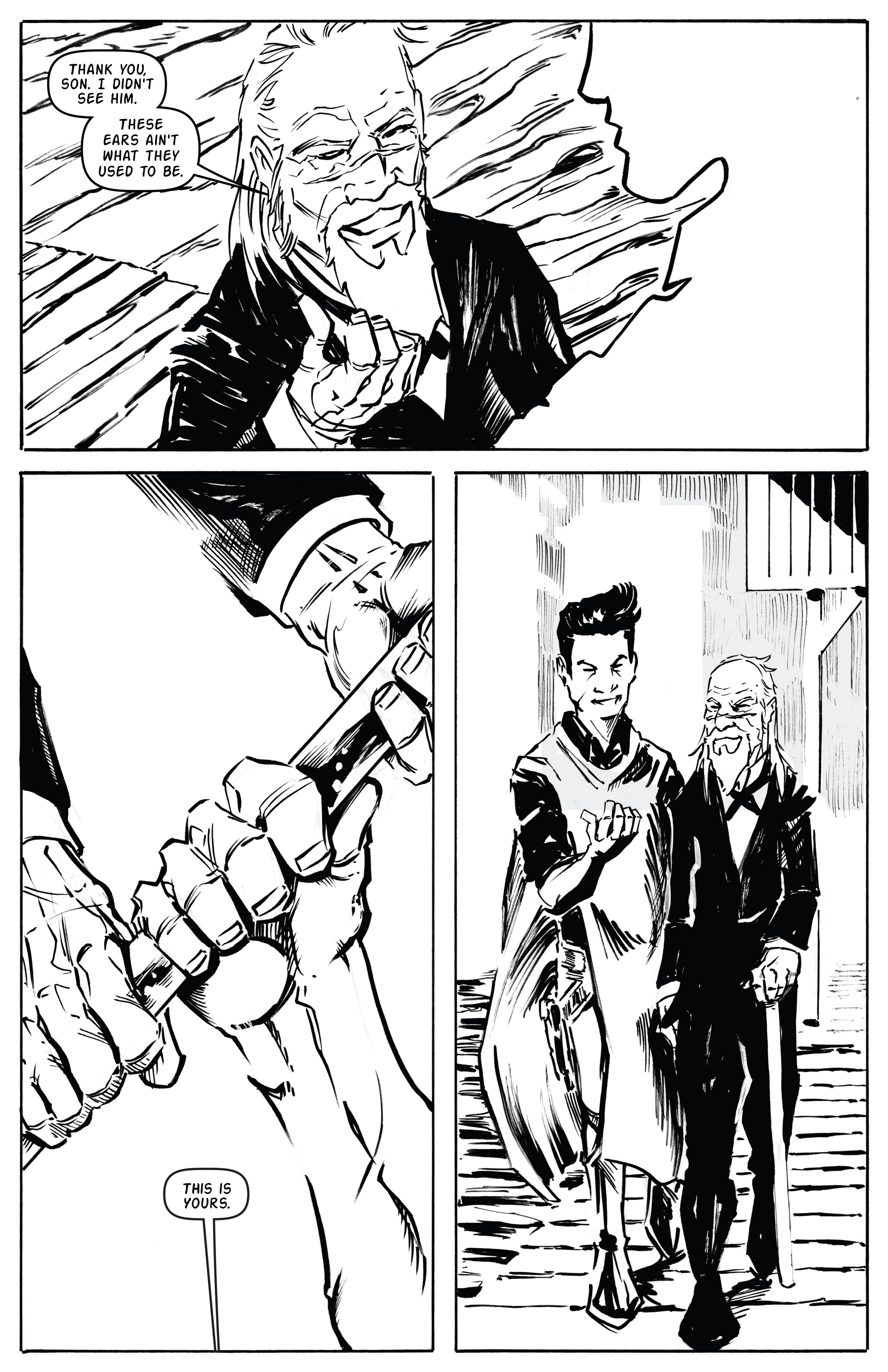 Read online Weird Western Adventures: Bea and James comic -  Issue # TPB - 90