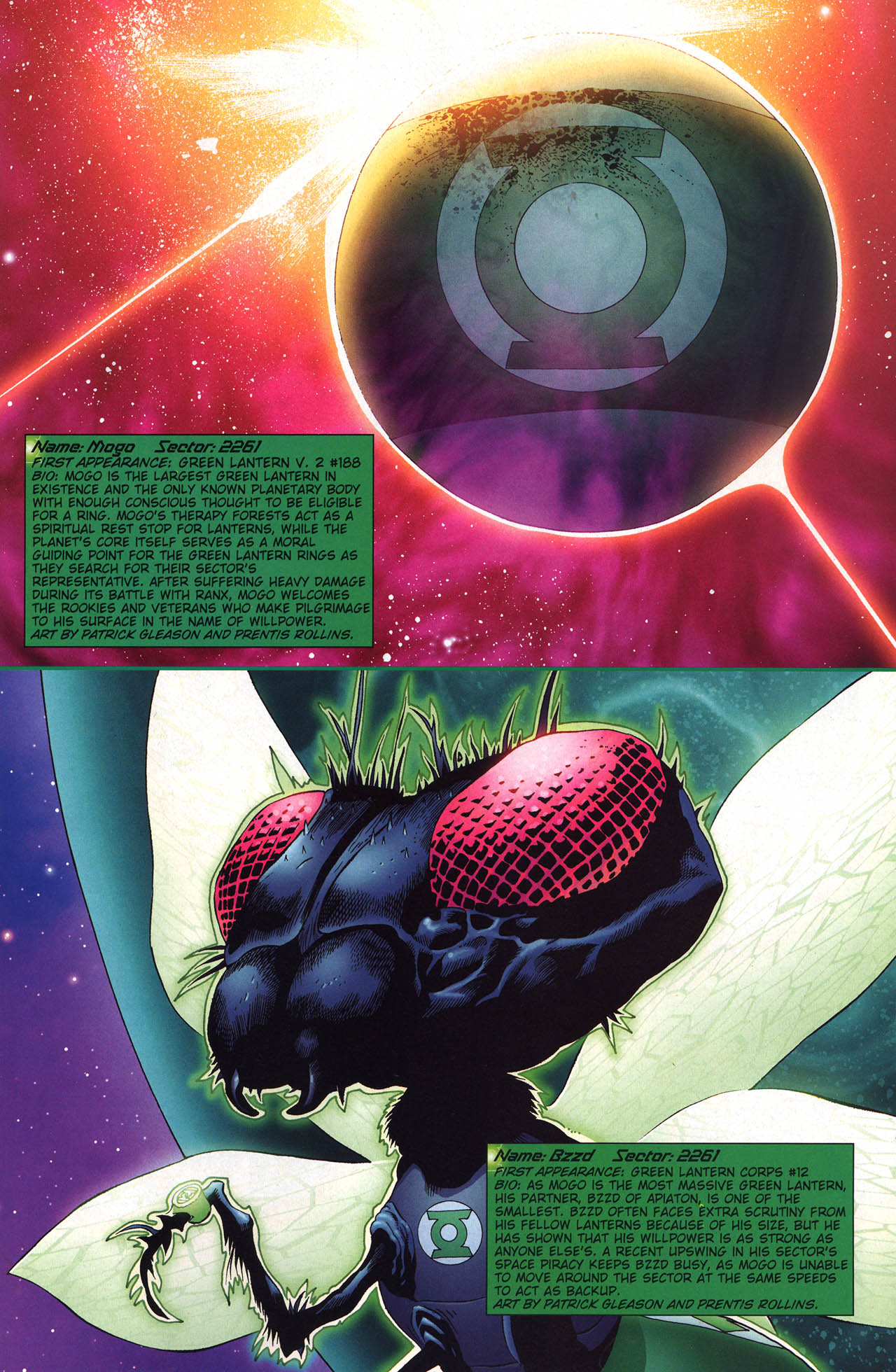 Read online Green Lantern/Sinestro Corps Secret Files comic -  Issue # Full - 30