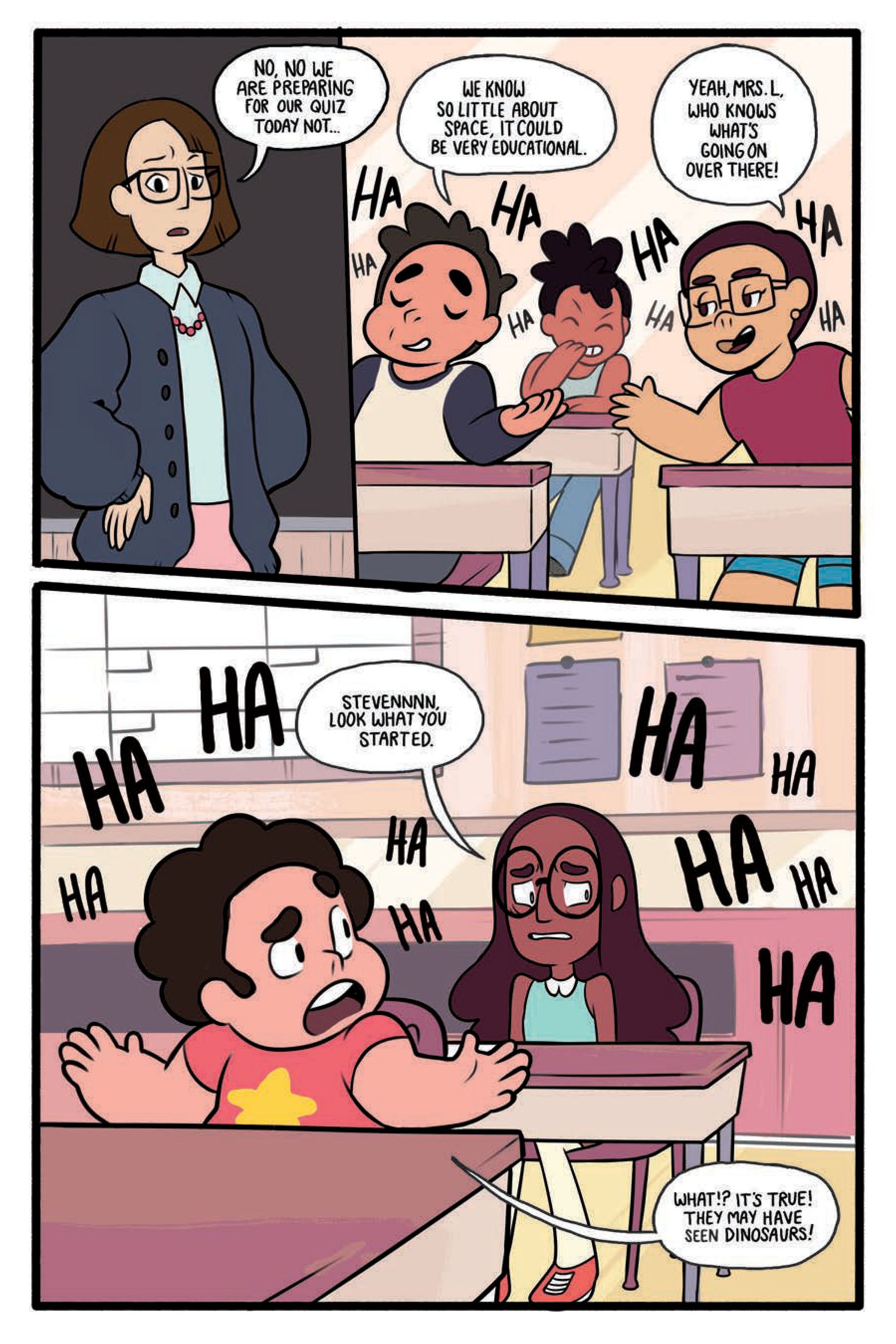 Read online Steven Universe: Too Cool For School comic -  Issue # TPB - 20