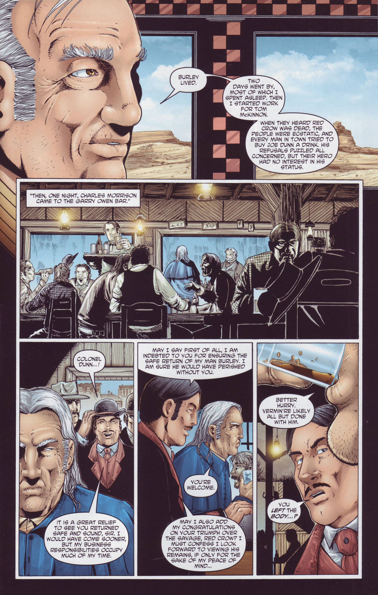 Read online Garth Ennis' Streets of Glory comic -  Issue #4 - 21