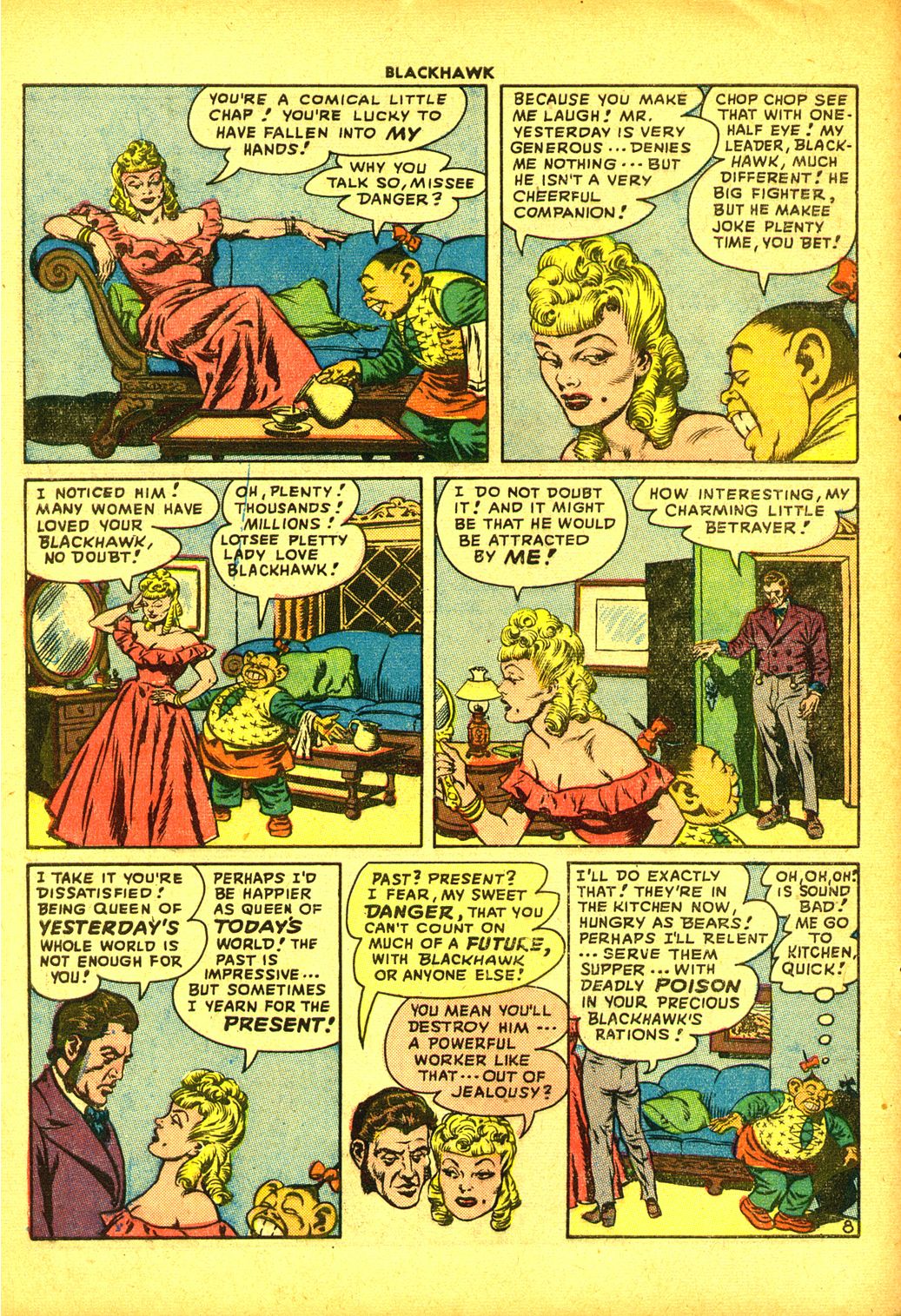 Read online Blackhawk (1957) comic -  Issue #18 - 10